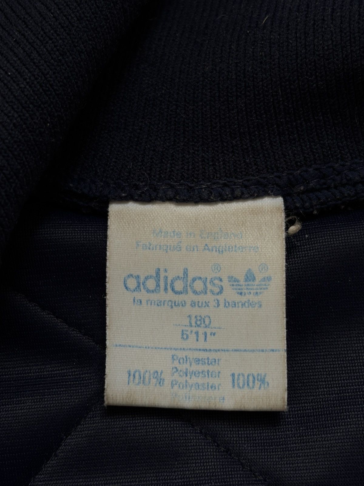 Adidas Vintage 80s Adidas Ventex Trefoil USA Olympic Track Jacket L Size US L / EU 52-54 / 3 - 3 Thumbnail