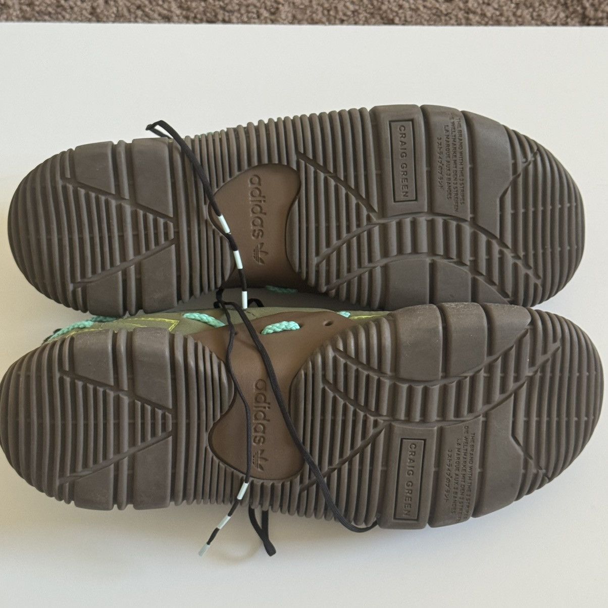 Adidas × Craig Green CRAIG GREEN X ADIDAS GREEN SCUBA PHORMAR Size US 12 / EU 45 - 5 Thumbnail