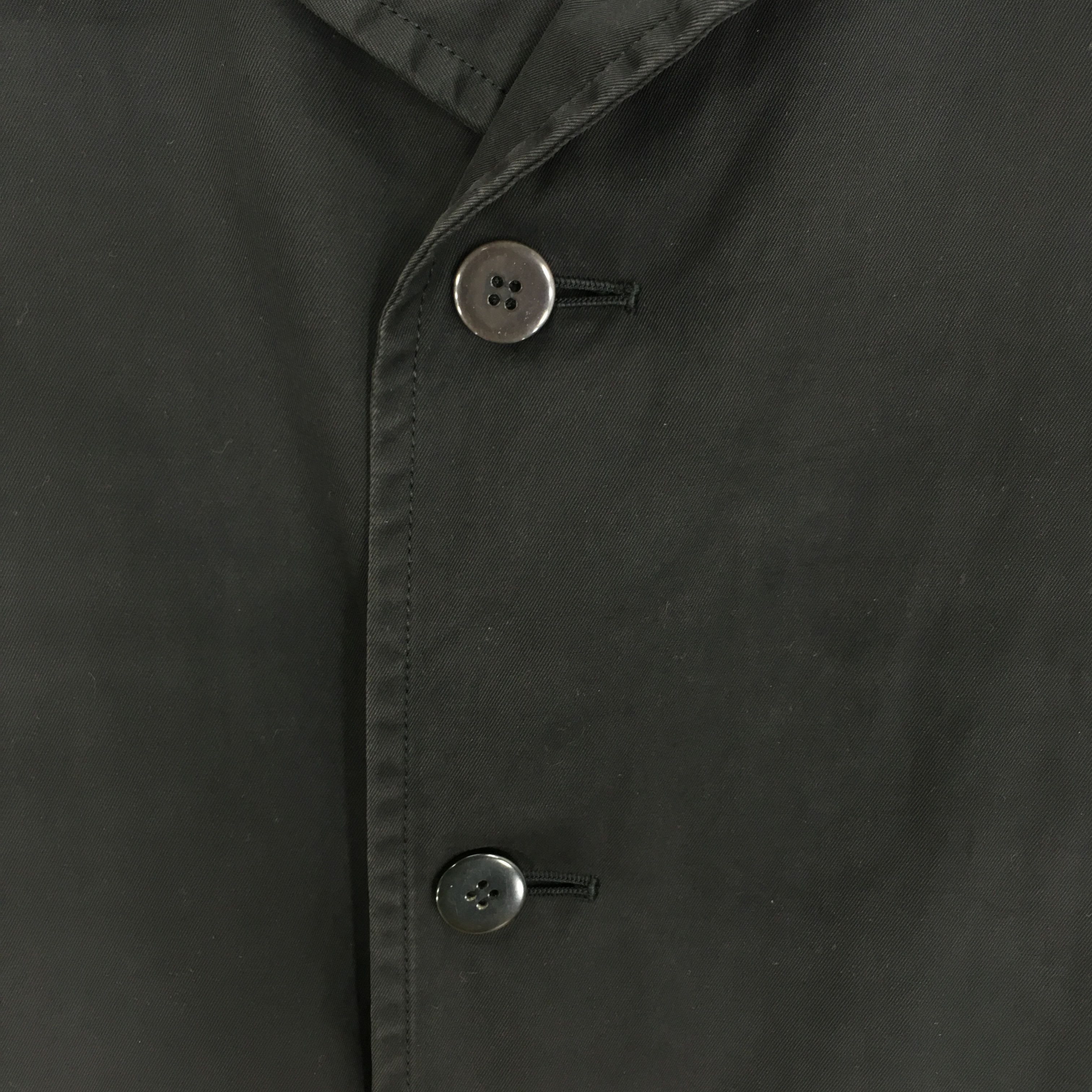 Comme des Garcons Homme Plus Vintage Comme Des Garcons Homme Black Jacket - 1859 Size US S / EU 44-46 / 1 - 6 Thumbnail