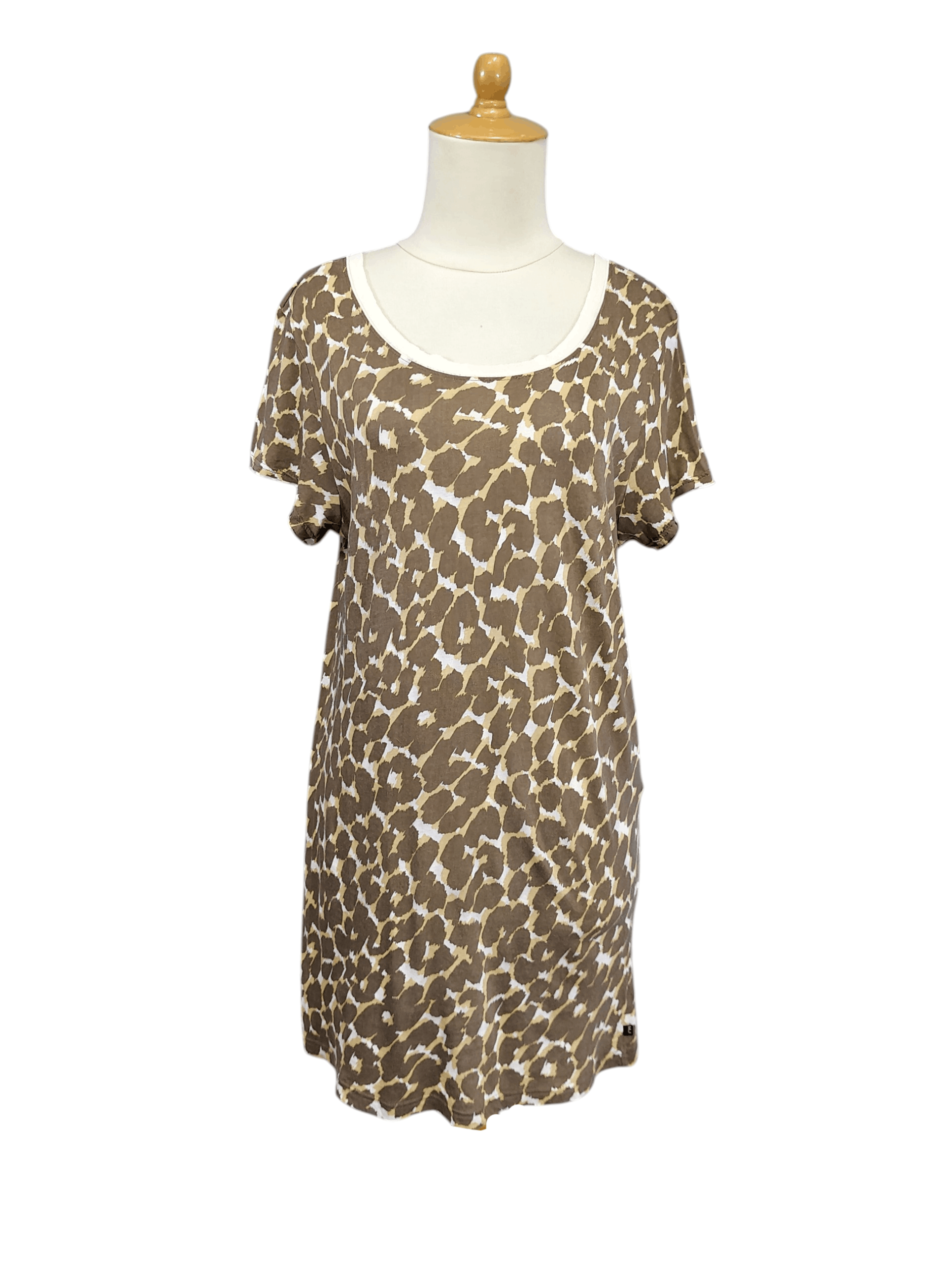 Marc by Marc Jacobs 2000s M.J- Leopard Print Glam Indie Sleaze Grunge Tshirt Size L / US 10 / IT 46 - 1 Thumbnail
