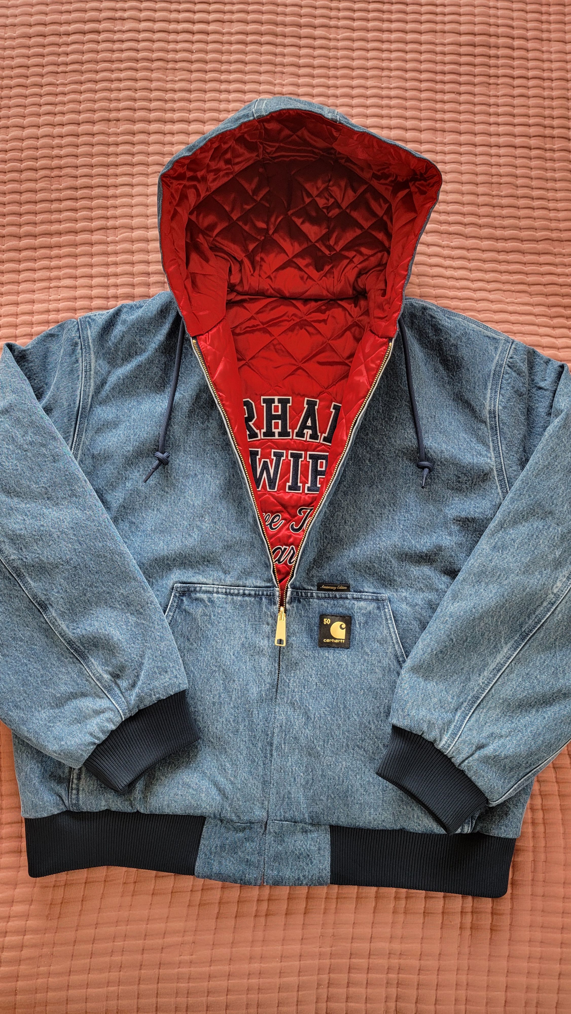 Carhartt Wip CARHARTT WIP - OG Active Jacket 50th Edition Denim - XL Size US XL / EU 56 / 4 - 3 Thumbnail