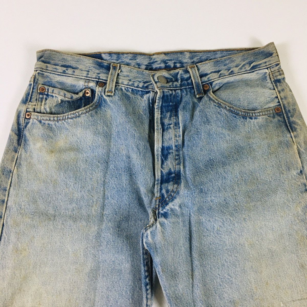 Levi's Vintage Clothing Vintage 90s Levis 501 Made in USA Size US 34 / EU 50 - 6 Thumbnail