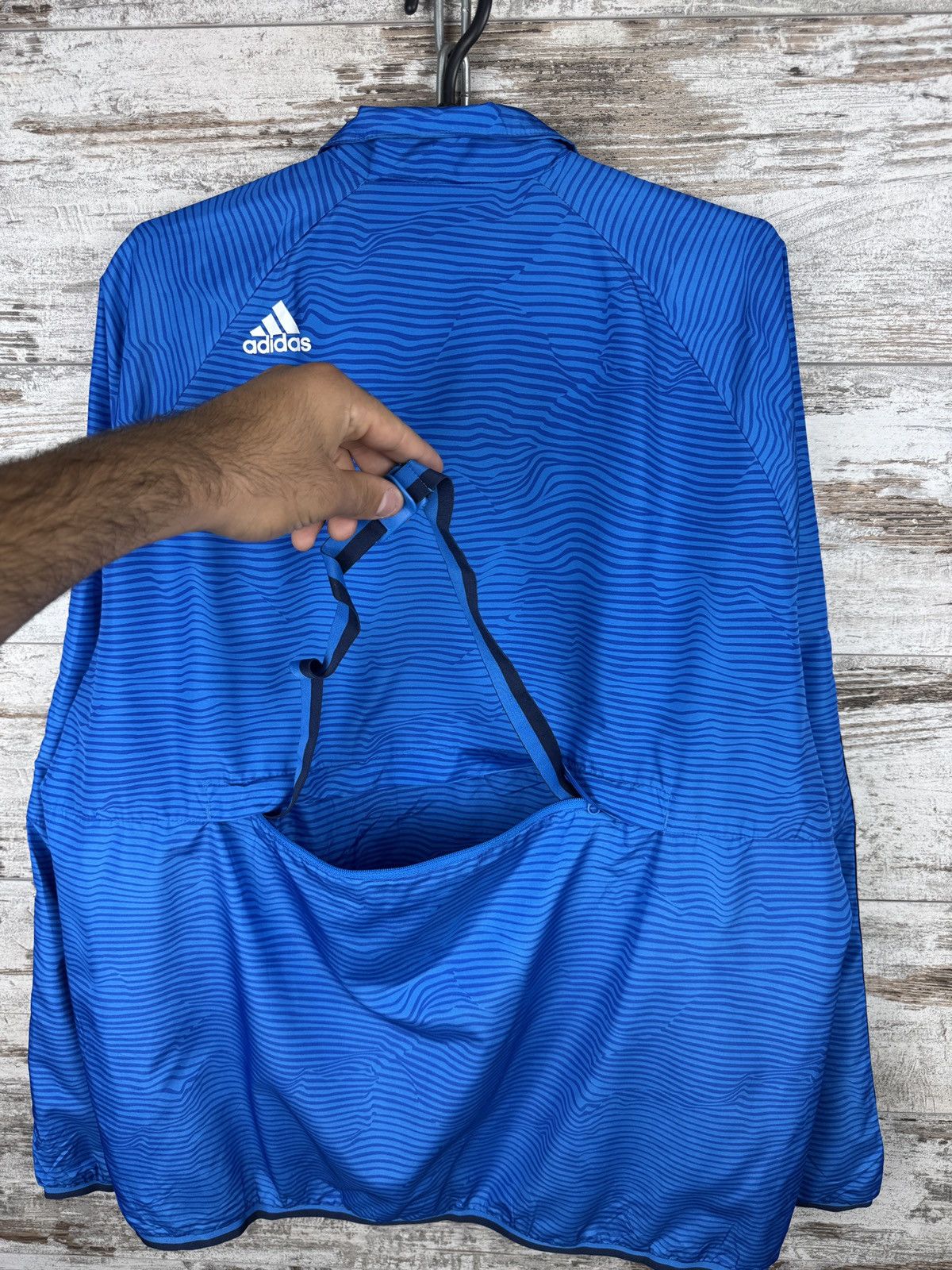 Adidas Mens Vintage Adidas Real Madrid track jacket olympic jersey Size US L / EU 52-54 / 3 - 17 Thumbnail