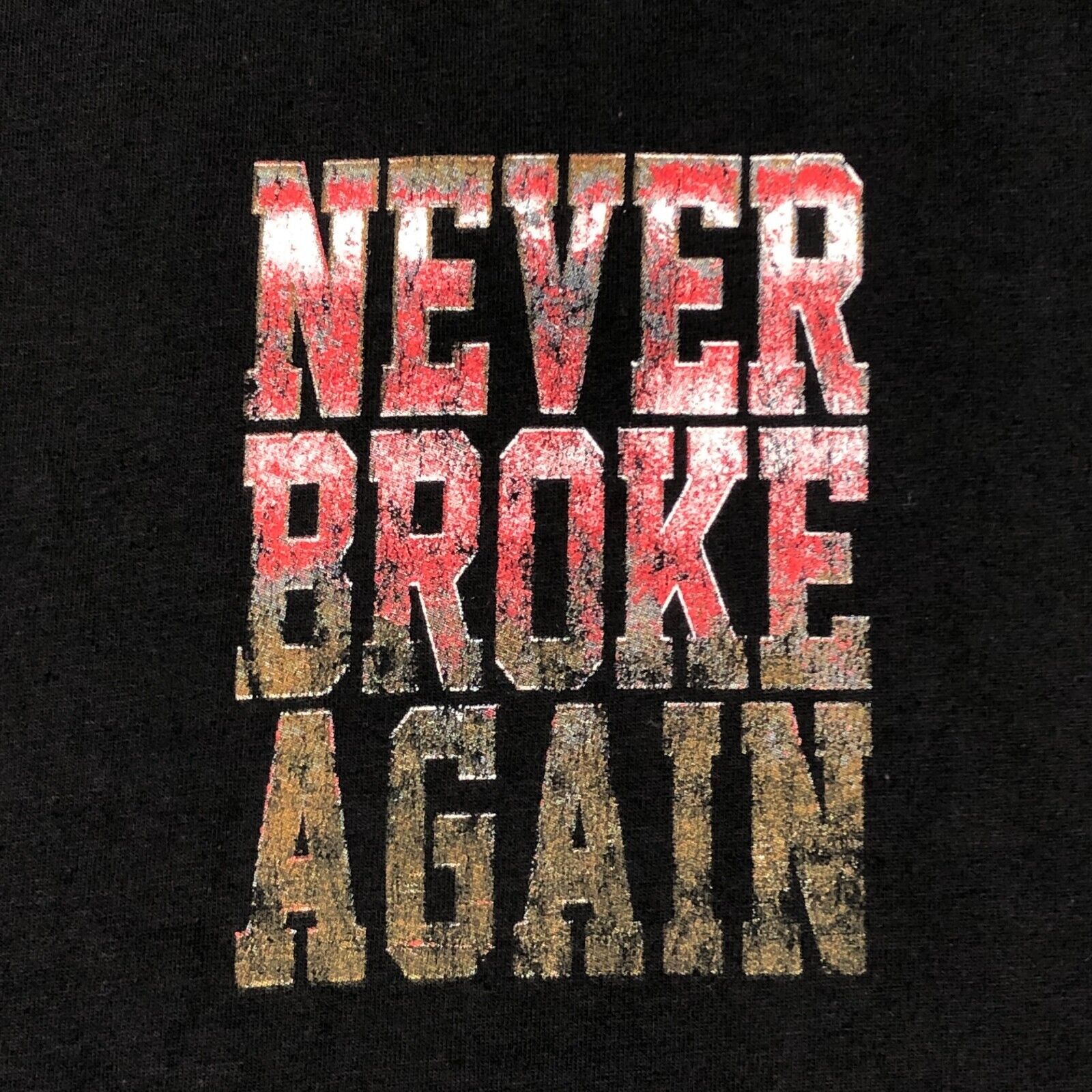 Billionaire Boys Club Never Broke Again Skull Logo Black Red Tee T Shirt size 3XL Size US XXL / EU 58 / 5 - 4 Thumbnail