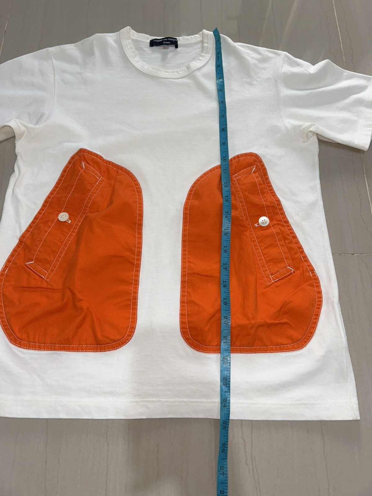 Comme des Garcons AD2015 Comme Des Garcons Rework Patch Pocket T-shirt Size S / US 4 / IT 40 - 9 Thumbnail
