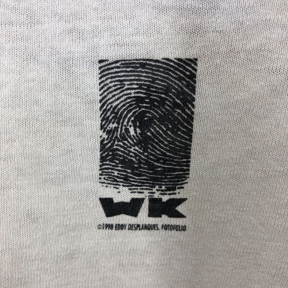 Fruit Of The Loom 1998 Skate Art by WK EDDY DESPLANQUES T Shirt #1507/AZ Size US M / EU 48-50 / 2 - 9 Thumbnail