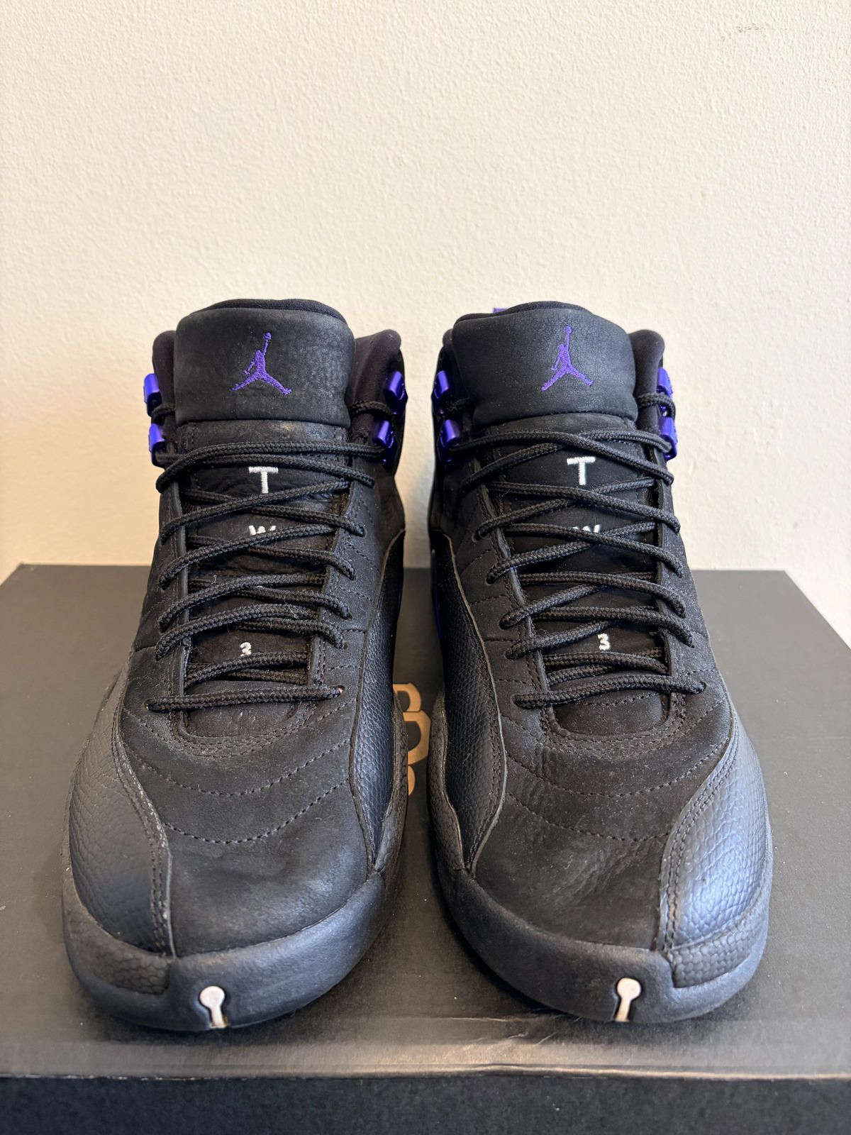 Jordan Brand Air Jordan 12 Retro Dark Concord Blk/Purple Shoe (Size 10.5) Size US 10.5 / EU 43-44 - 1 Thumbnail