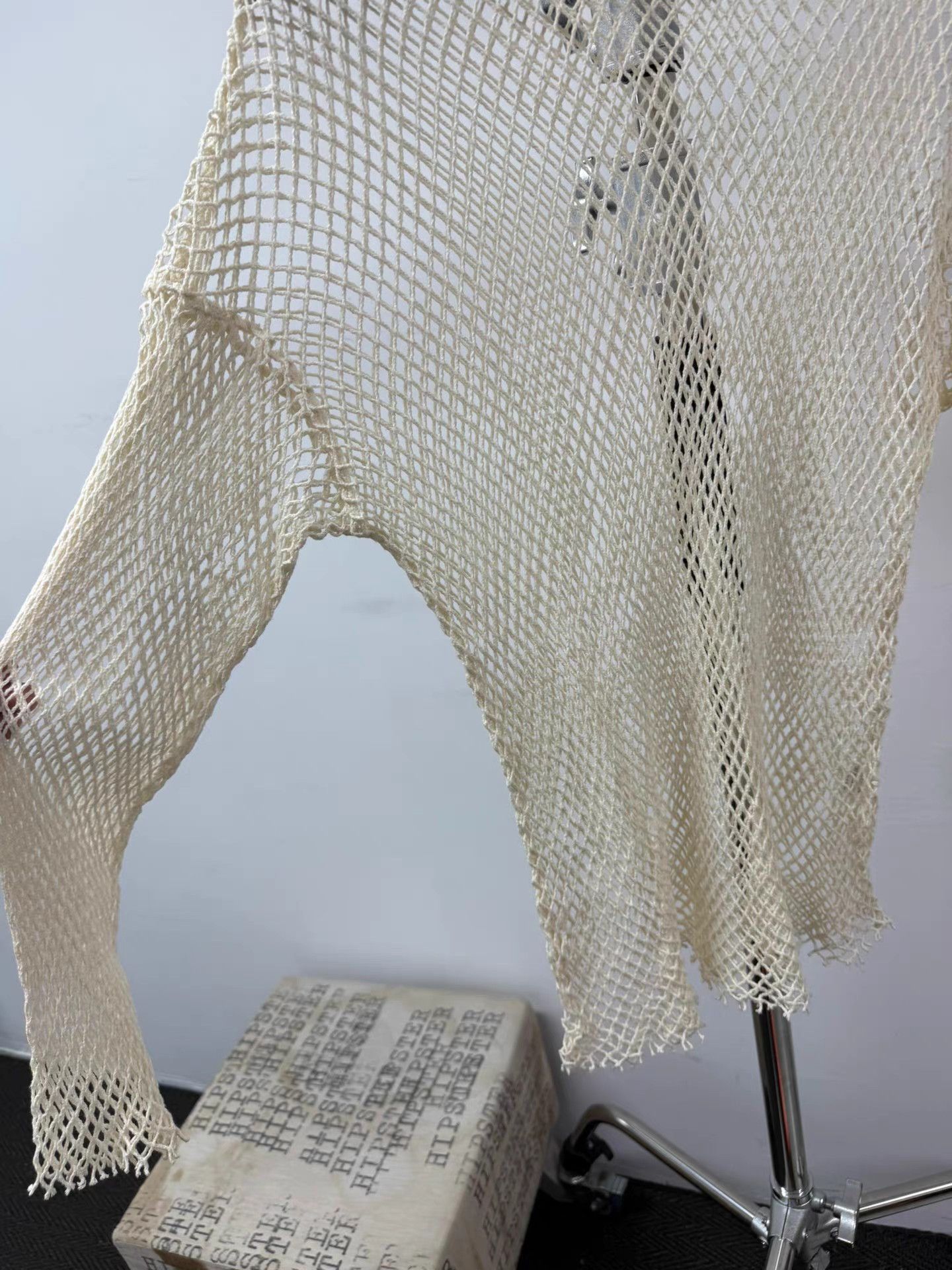 Other Dries van noten Sheer Mesh Ivory Base Layer K20 Size US S / EU 44-46 / 1 - 5 Thumbnail