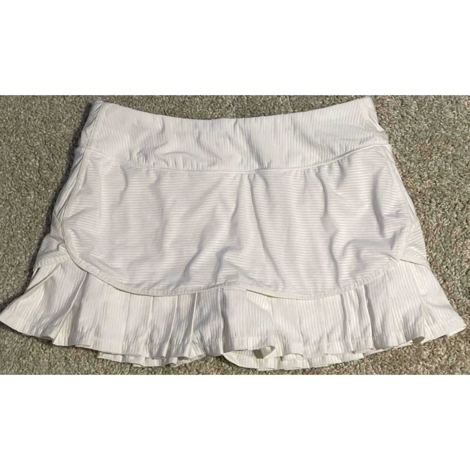 Athleta Athleta Skirt Skort Tennis Skirt M Blk Cream Leggings Black Womens Size 32" / US 10 / IT 46 - 3 Thumbnail