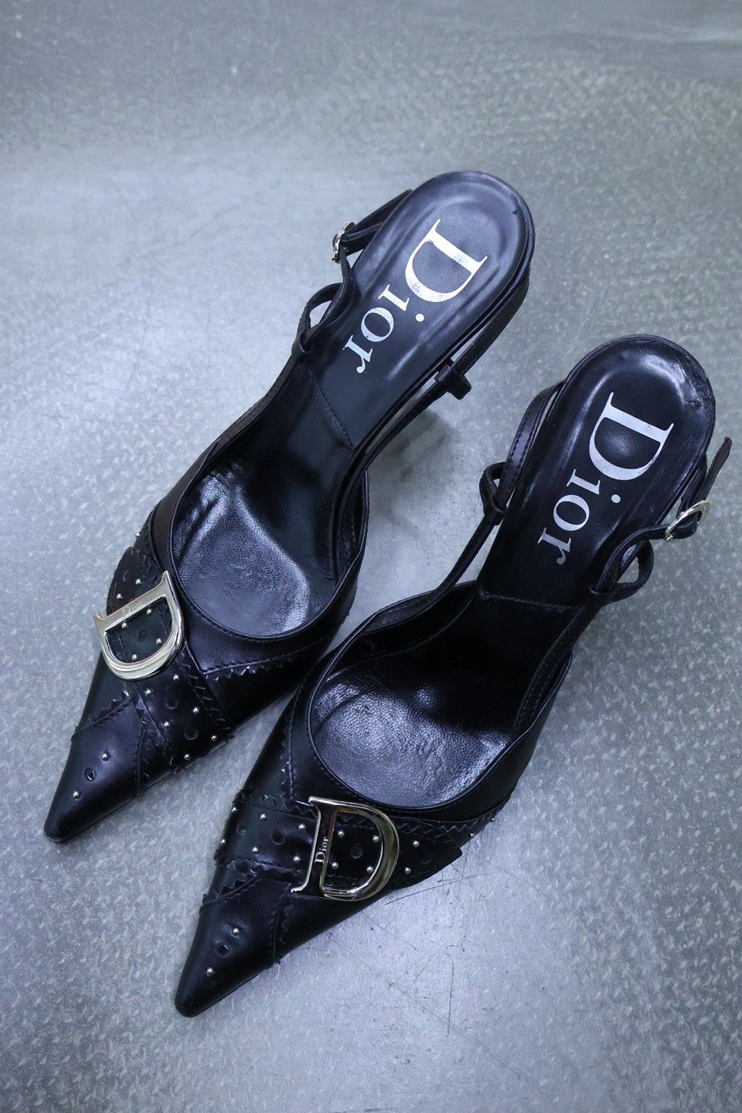 dior jelly mules