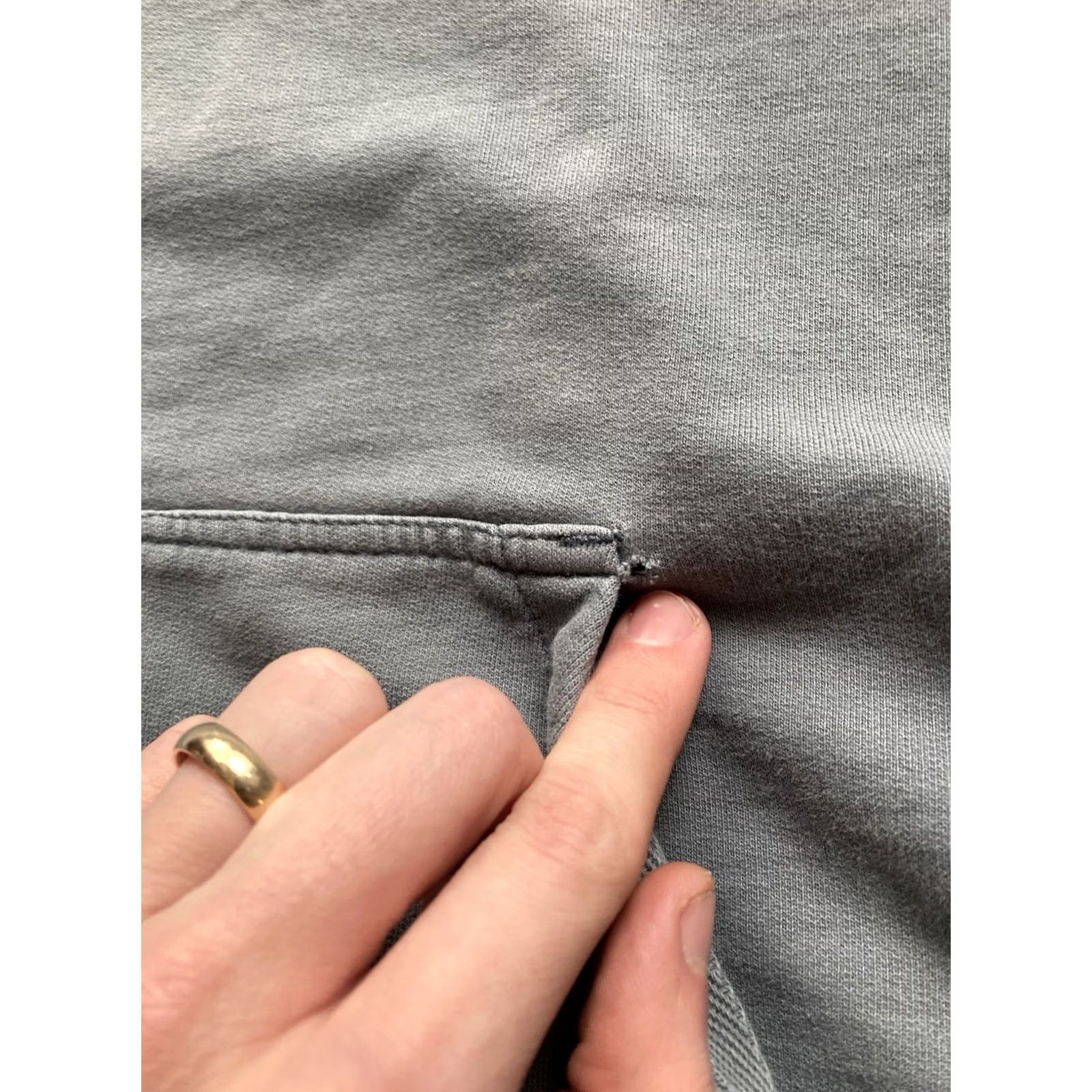 Buck Mason Buck Mason Hoodie Mens M Brushed Loopback Turquoise Blue Sweatshirt Size US M / EU 48-50 / 2 - 5 Thumbnail