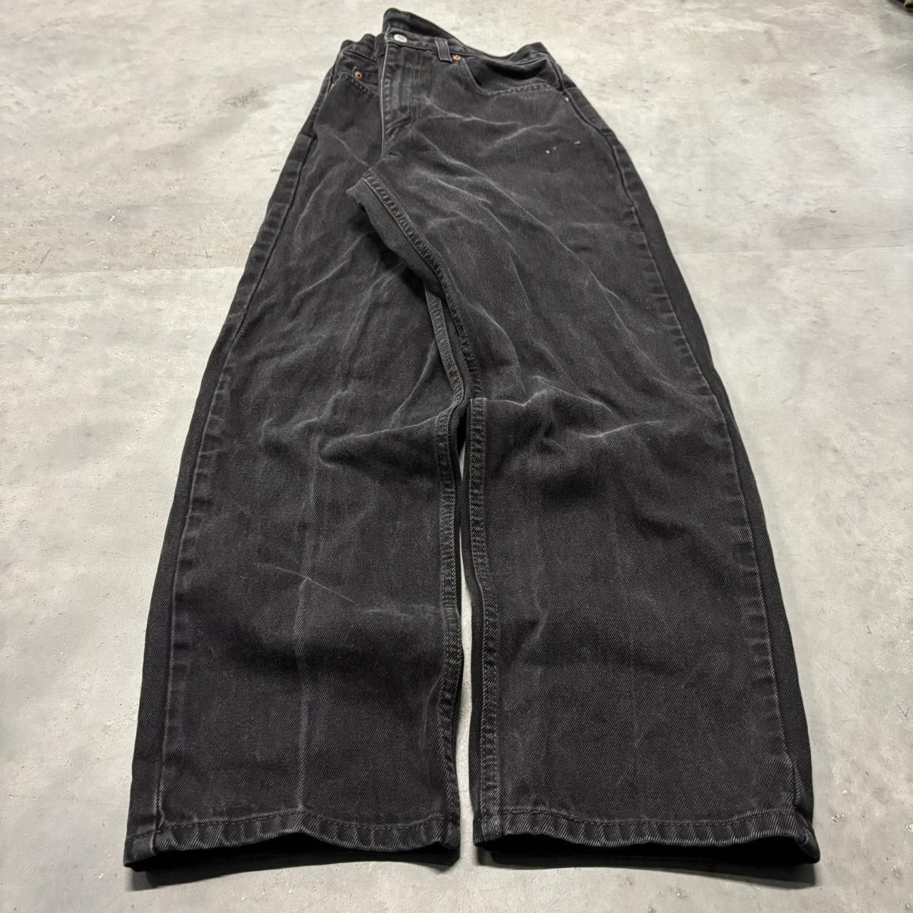 Levi's × Vintage Crazy Vintage Y2K/2000s Grunge Black Levis Essential Denim Jeans! Size US 34 / EU 50 - 3 Thumbnail