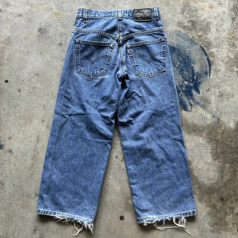 Levi's Vintage Levi's Silver Tab Wide Leg Denim Jeans Size 26" / US 2 / IT 38 - 1 Thumbnail