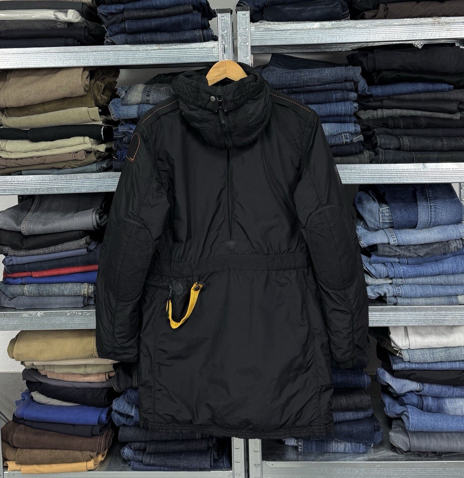 Parajumpers Parajumpers Kodiak Masterpiece Down Black Parka Jacket Size M / US 6-8 / IT 42-44 - 8 Thumbnail