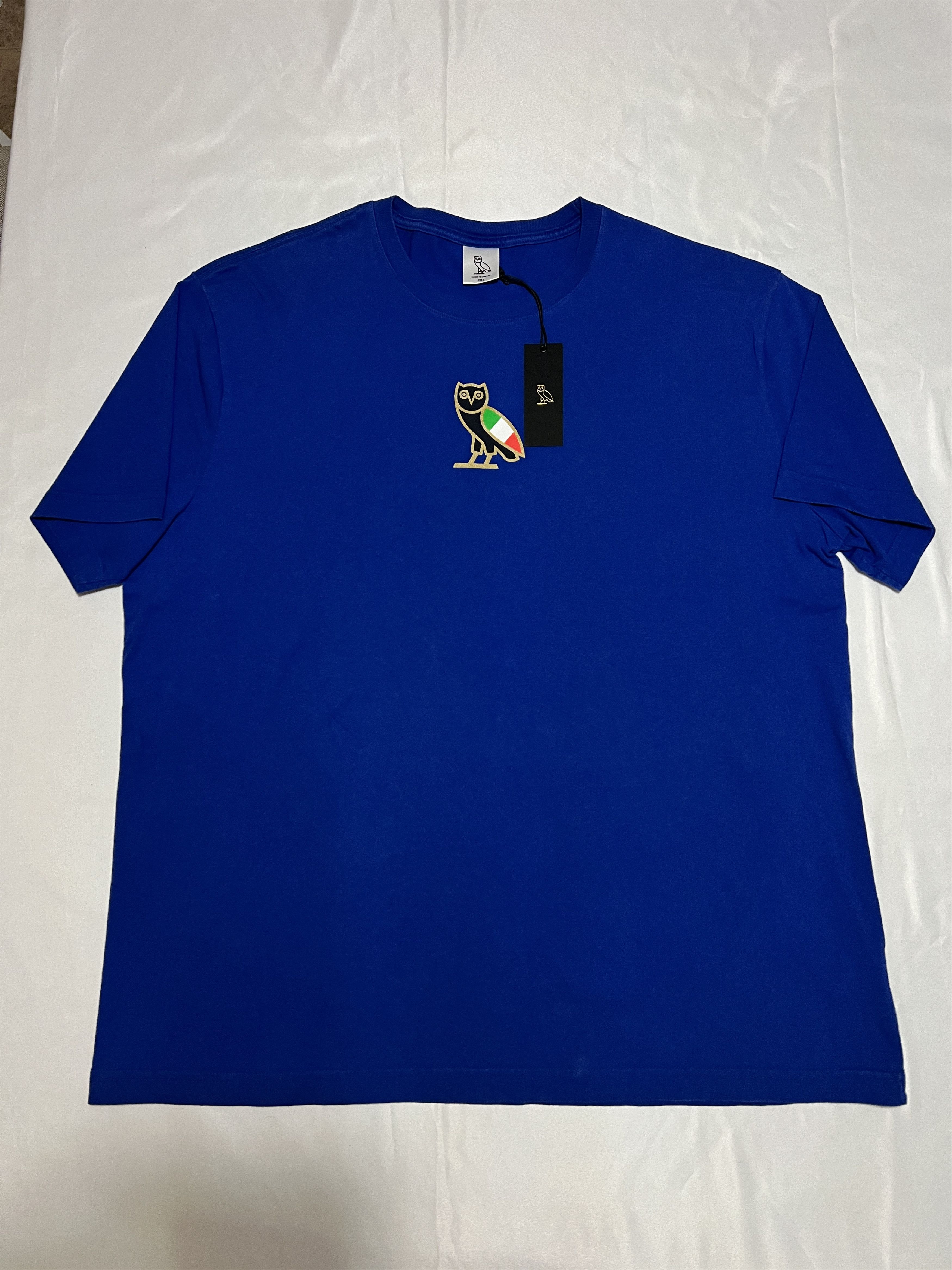 Drake OVO Italy Mini OG Owl T-shirt XXL Size US XXL / EU 58 / 5 - 5 Thumbnail