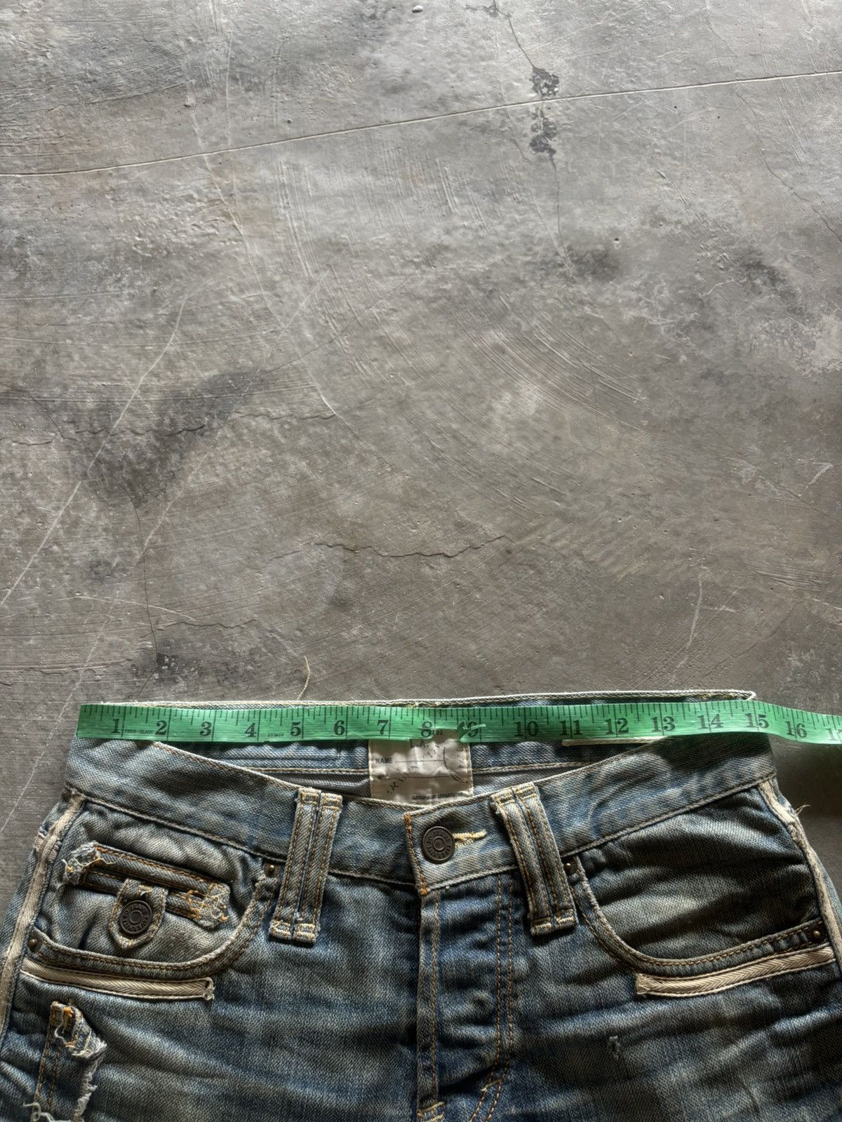 Jimmy Taverniti jimmy taverniti slim rusty mudmax wash jeans hedi style Size US 30 / EU 46 - 20 Thumbnail