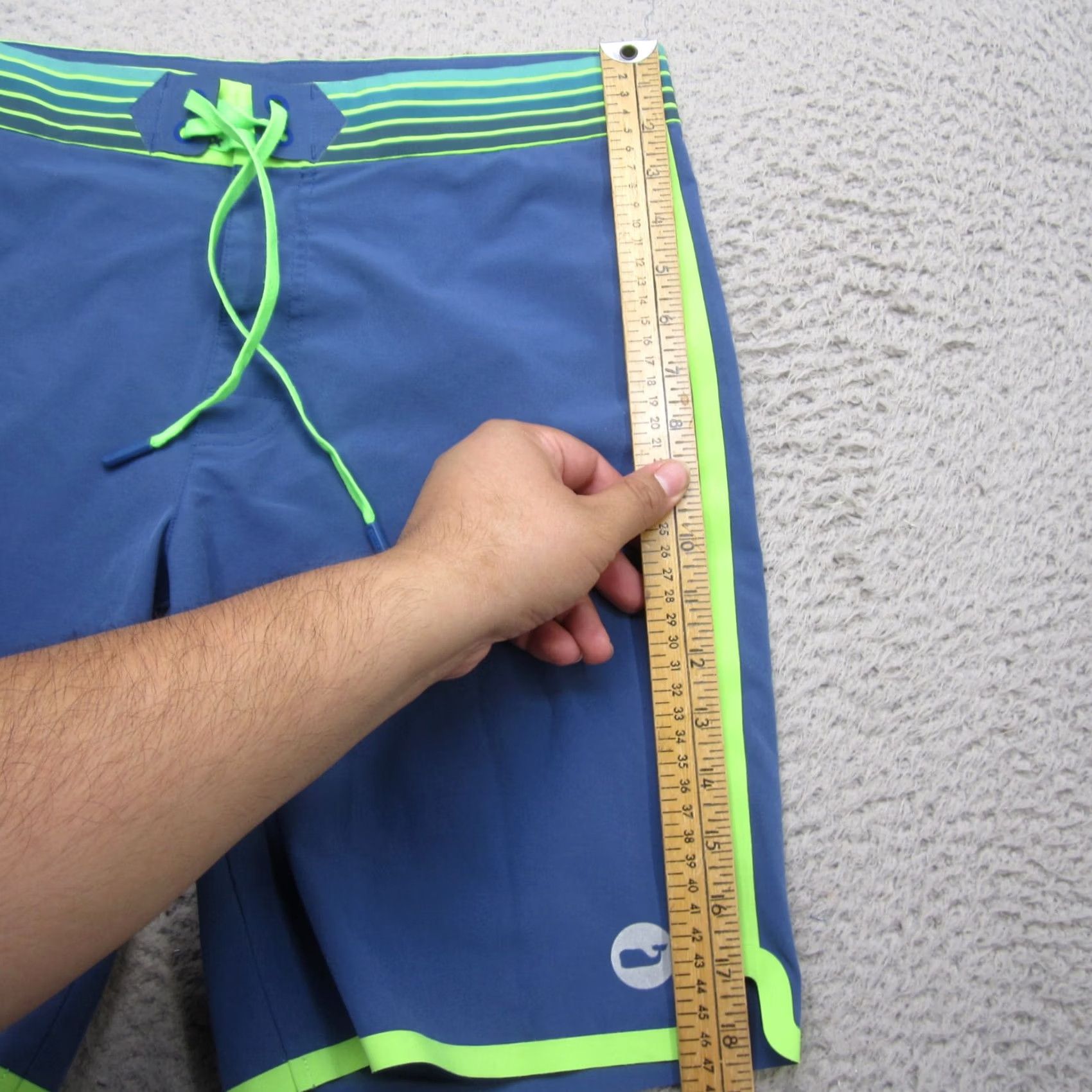 Vineyard Vines Vineyard Vines Swim Trunks Men L Blue Performance Board Short 90s Size US 33 - 7 Thumbnail