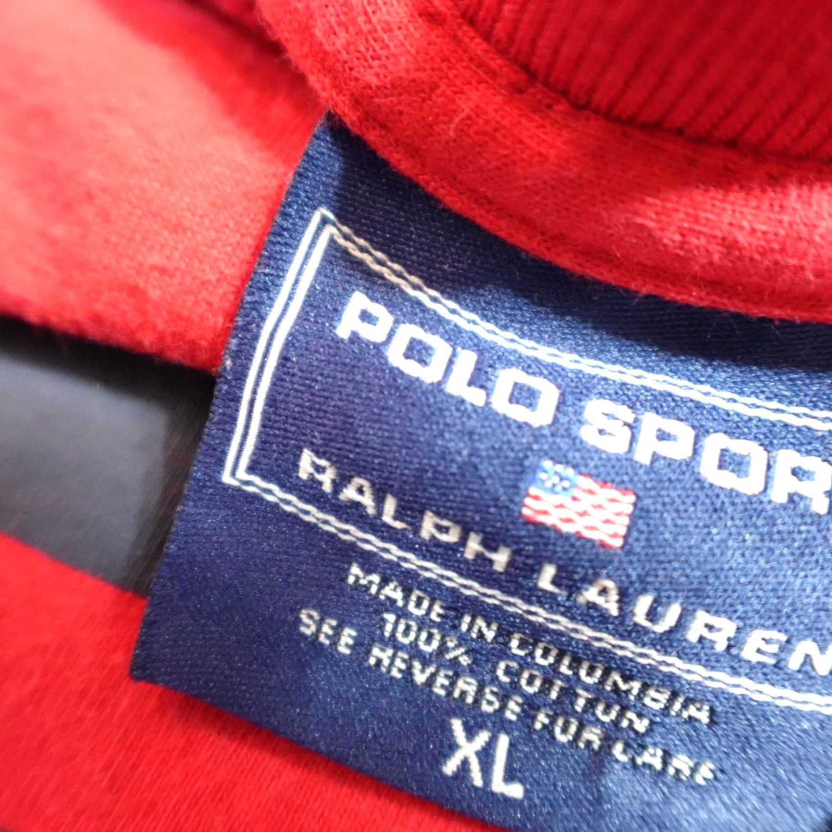 Vintage VINTAGE Polo Sport Shirt Polo Sport Shirt Small Red Long Sleeve Men XS Size US S / EU 44-46 / 1 - 2 Thumbnail