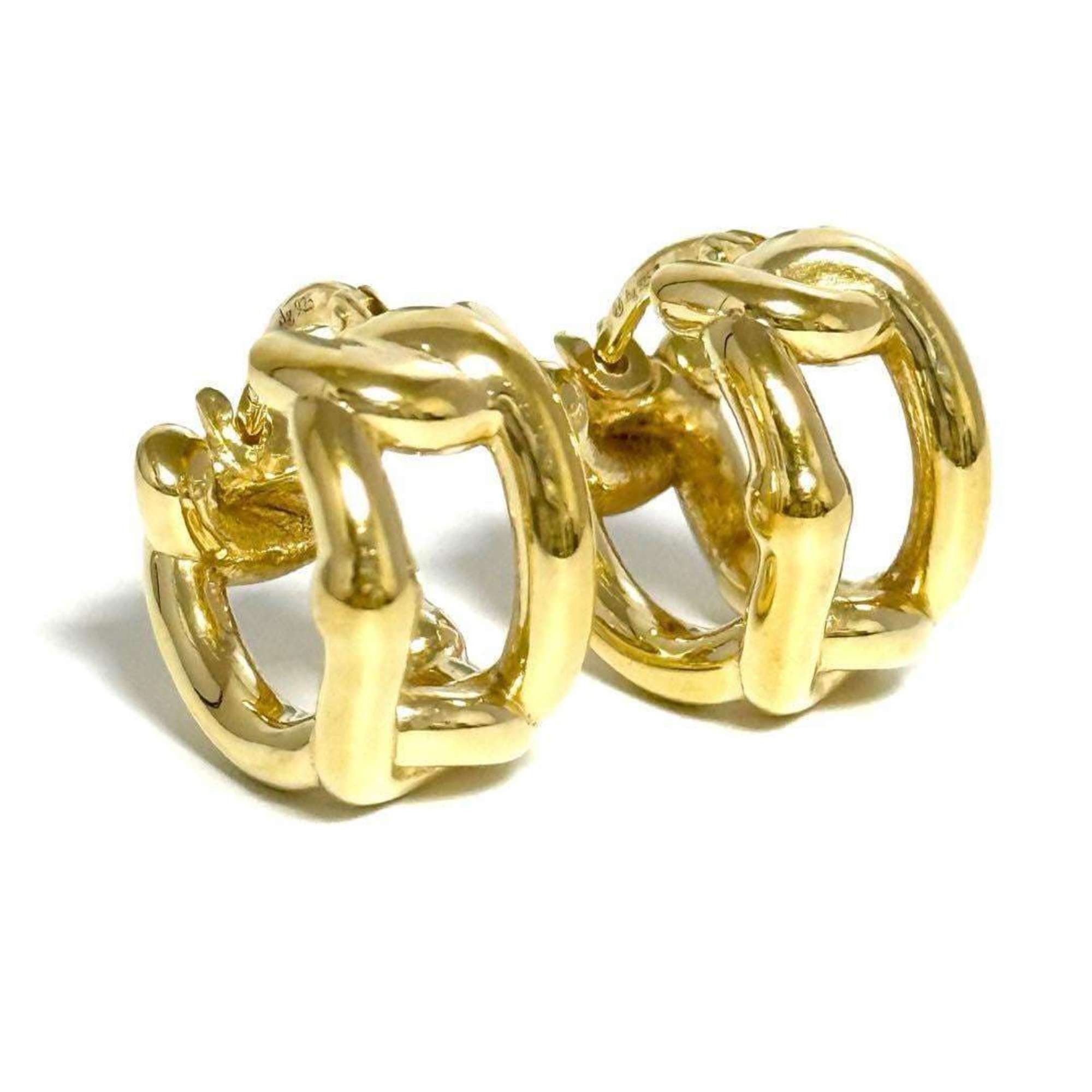 Bottega Veneta Bottega Veneta Men's Hoop Earrings in Silver 925 Size ONE SIZE - 1 Thumbnail