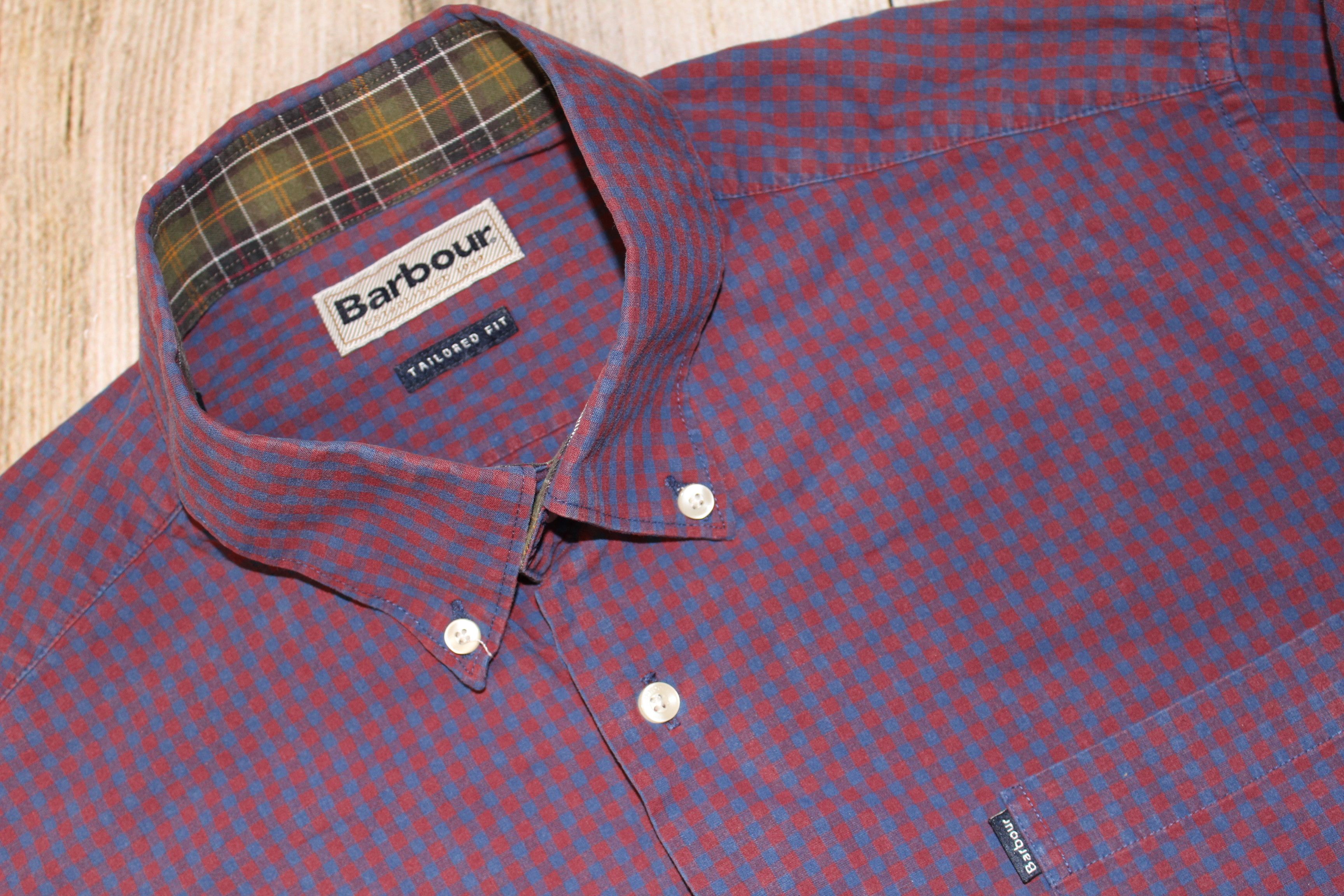 Barbour Barbour Long Sleeve Check Shirt Top Size M/L Size US M / EU 48-50 / 2 - 1 Thumbnail