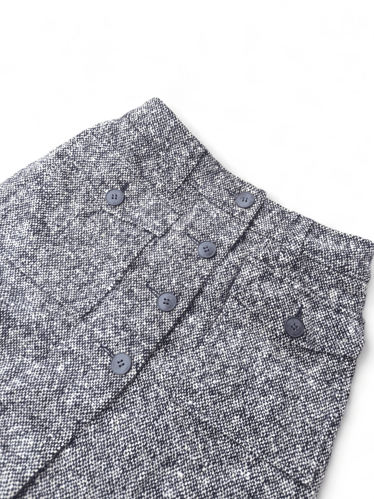 agnes b. AGNES B SKIRT LAINE WOOL Size 26" / US 2 / IT 38 - 3 Thumbnail
