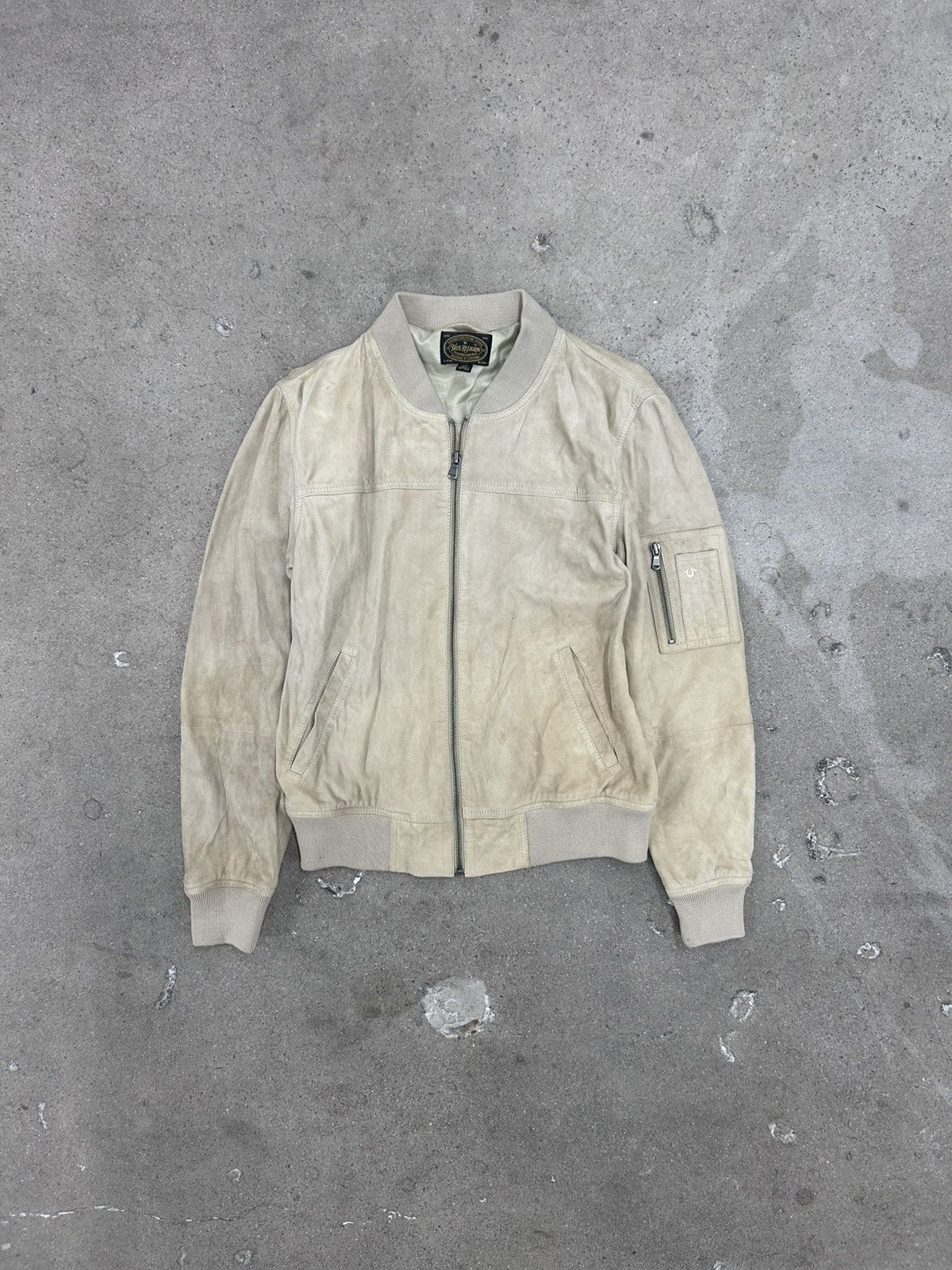 True Religion TRUE RELIGION WOMEN 100% GOAT SKIN FLIGHT JACKET NWT $598 Size M / US 6-8 / IT 42-44 - 1 Thumbnail