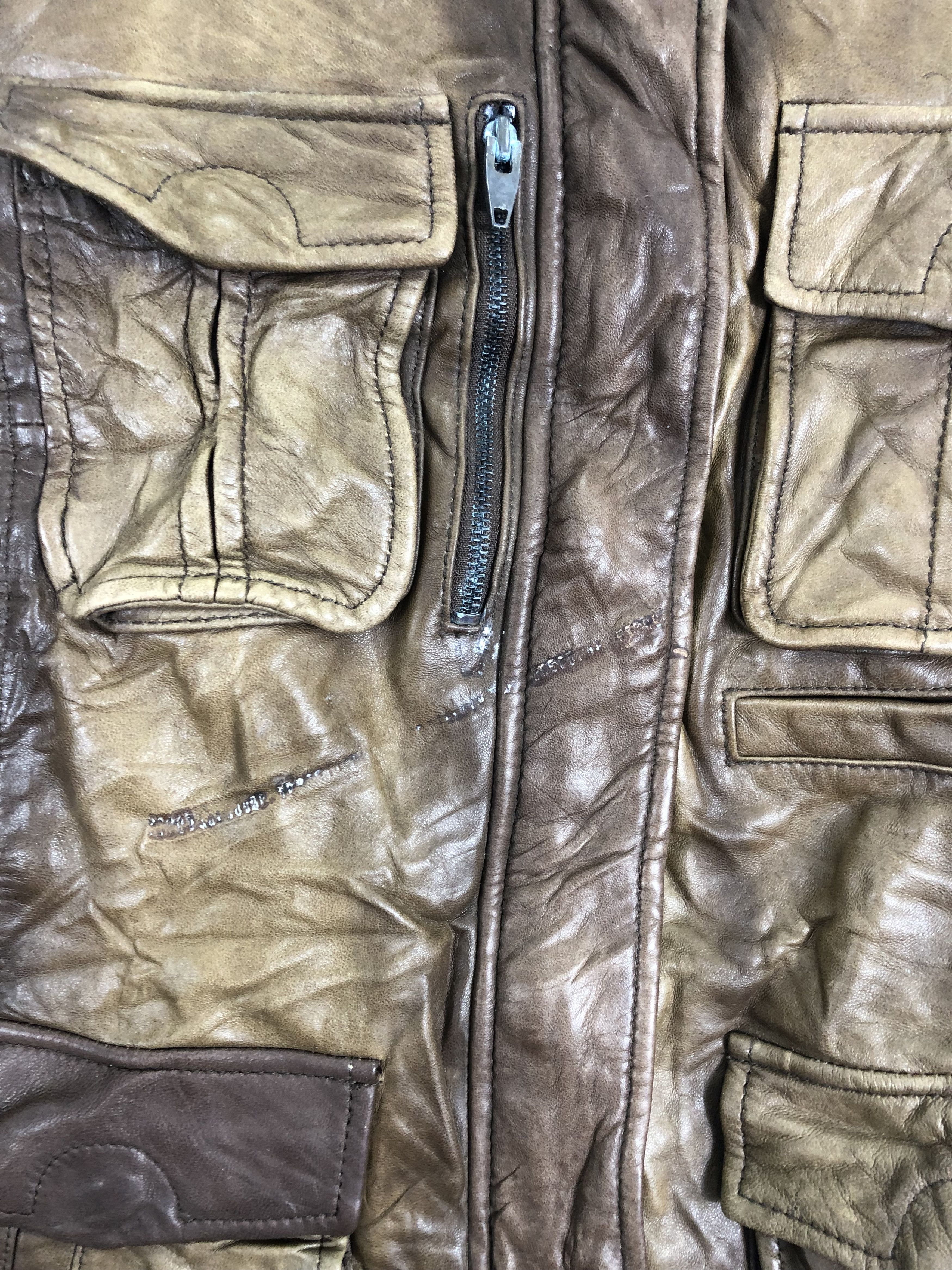 Japanese Brand Vintage Japanese Brand Leather Jacket J0654 Size US M / EU 48-50 / 2 - 11 Thumbnail