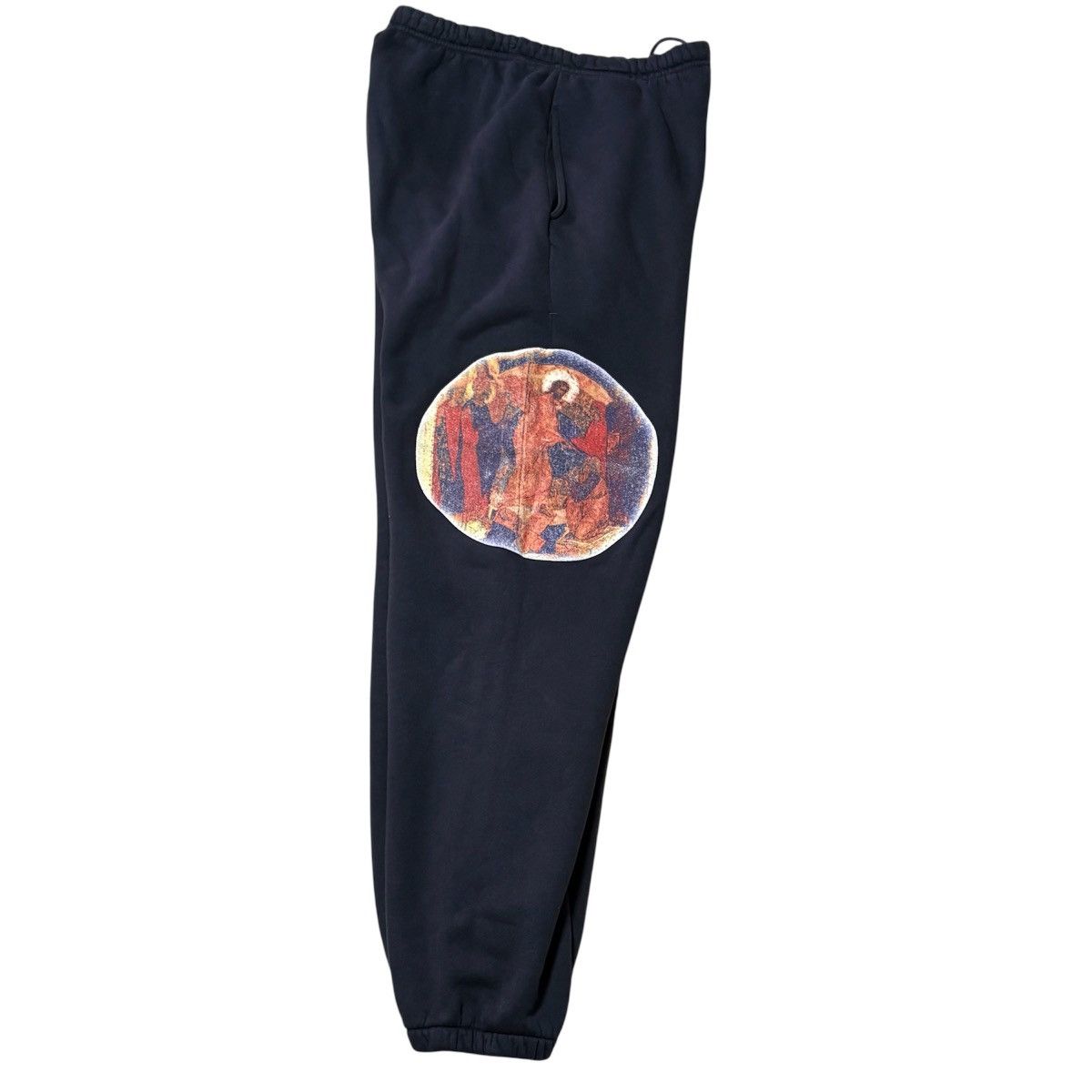 Kanye West JESUS IS KING 2019 ANGEL PORTRAIT SWEATPANTS IN NAVY YEEZY Size US 34 / EU 50 - 3 Thumbnail