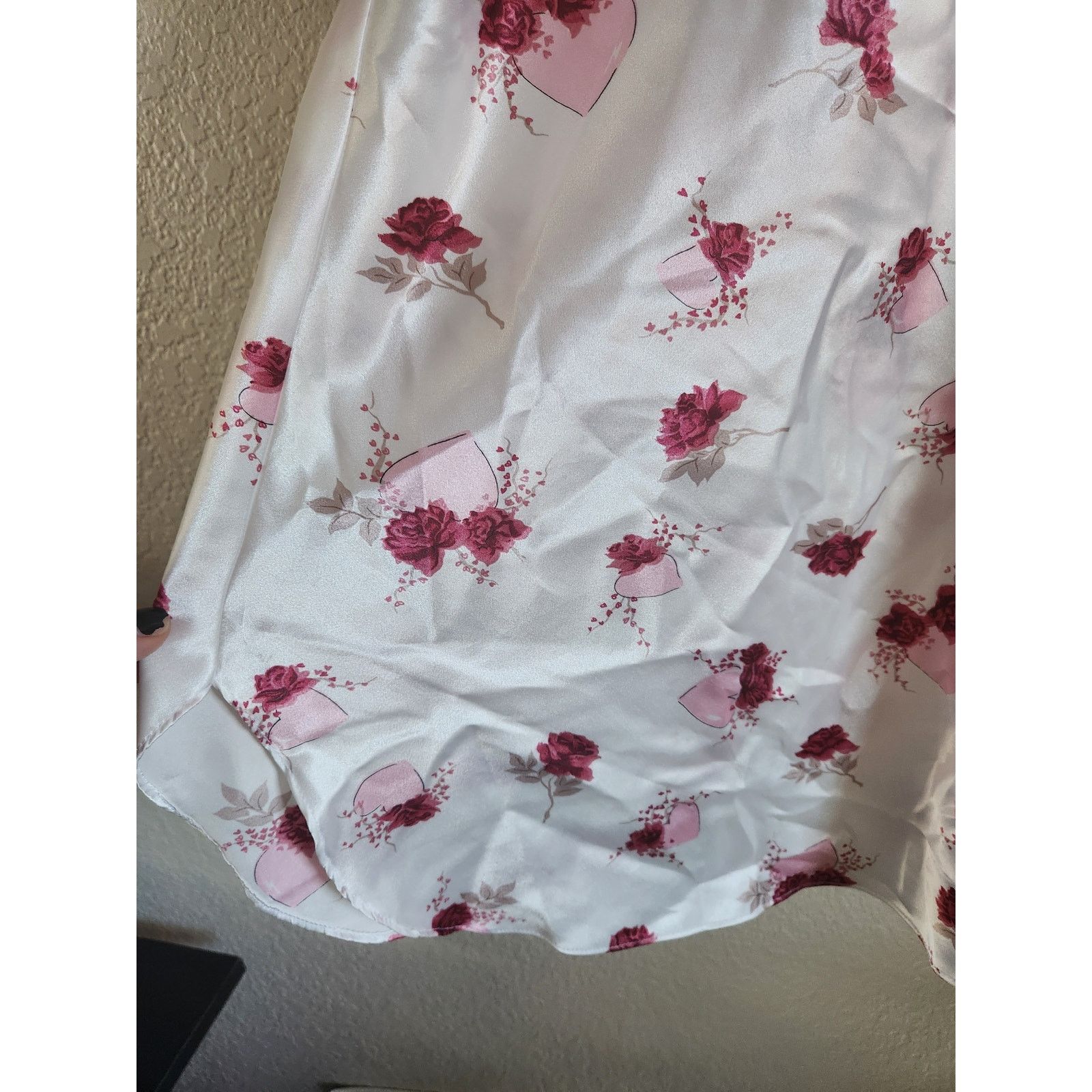 Other Y2k Alexandra Nicole Women's Hearts & Flowers Sexy Nighty M Size ONE SIZE - 5 Thumbnail