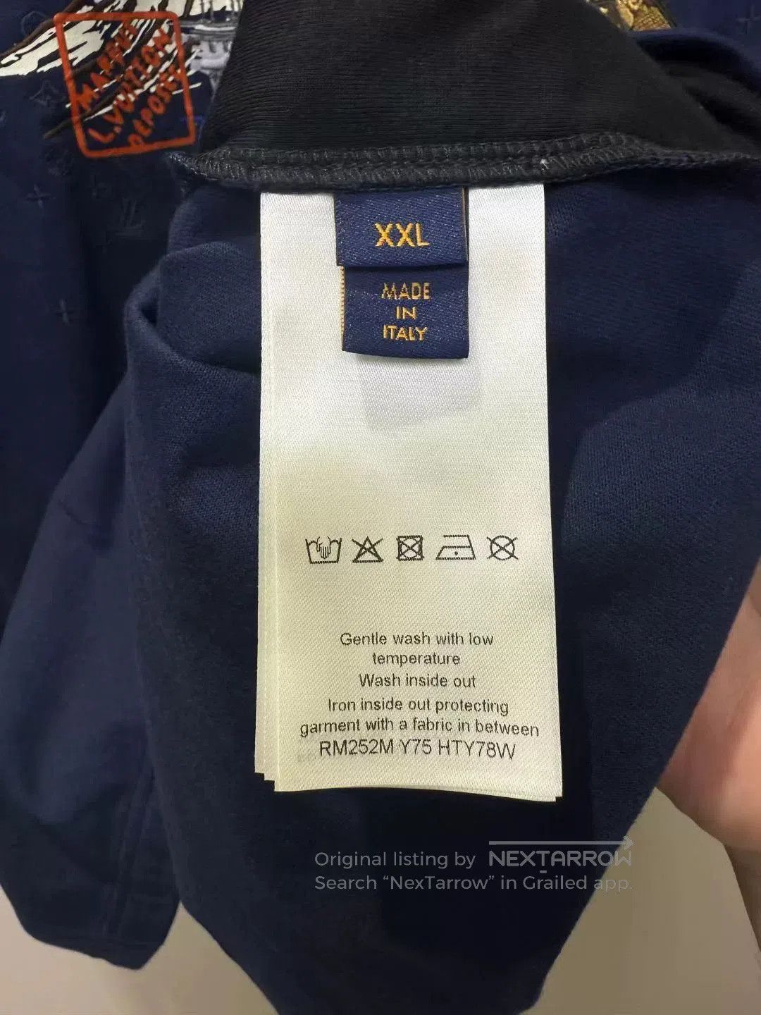 Louis Vuitton LV x NIGO Embroidered Logo Short Sleeve. Size US XXL / EU 58 / 5 - 4 Thumbnail