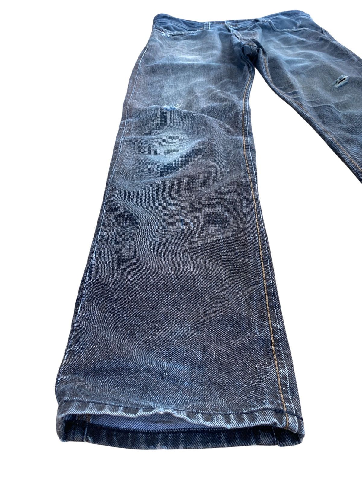 Diesel Diesel Darron Grunge Faded Ripped Style Jeans Size US 34 / EU 50 - 5 Thumbnail