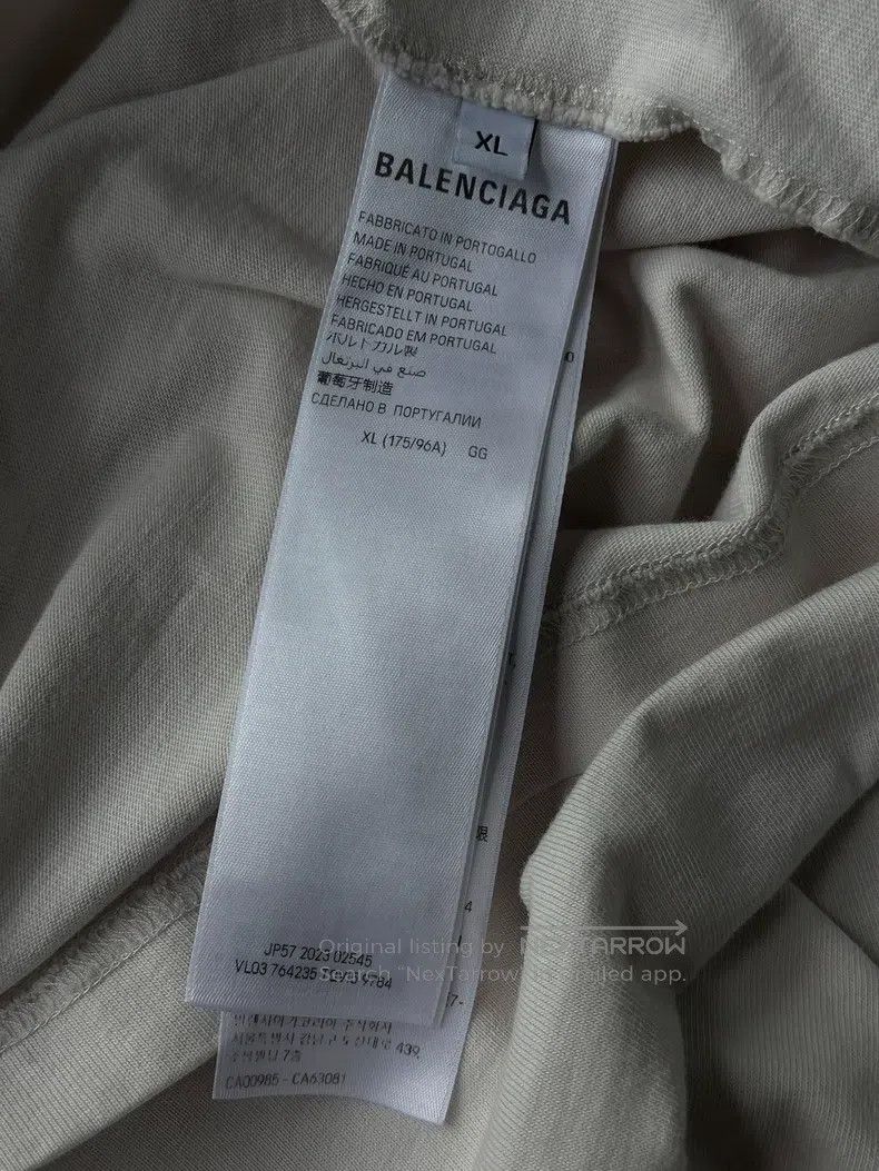 Balenciaga Balenciaga Dissolve blur cola short sleeve Size US XL / EU 56 / 4 - 3 Thumbnail