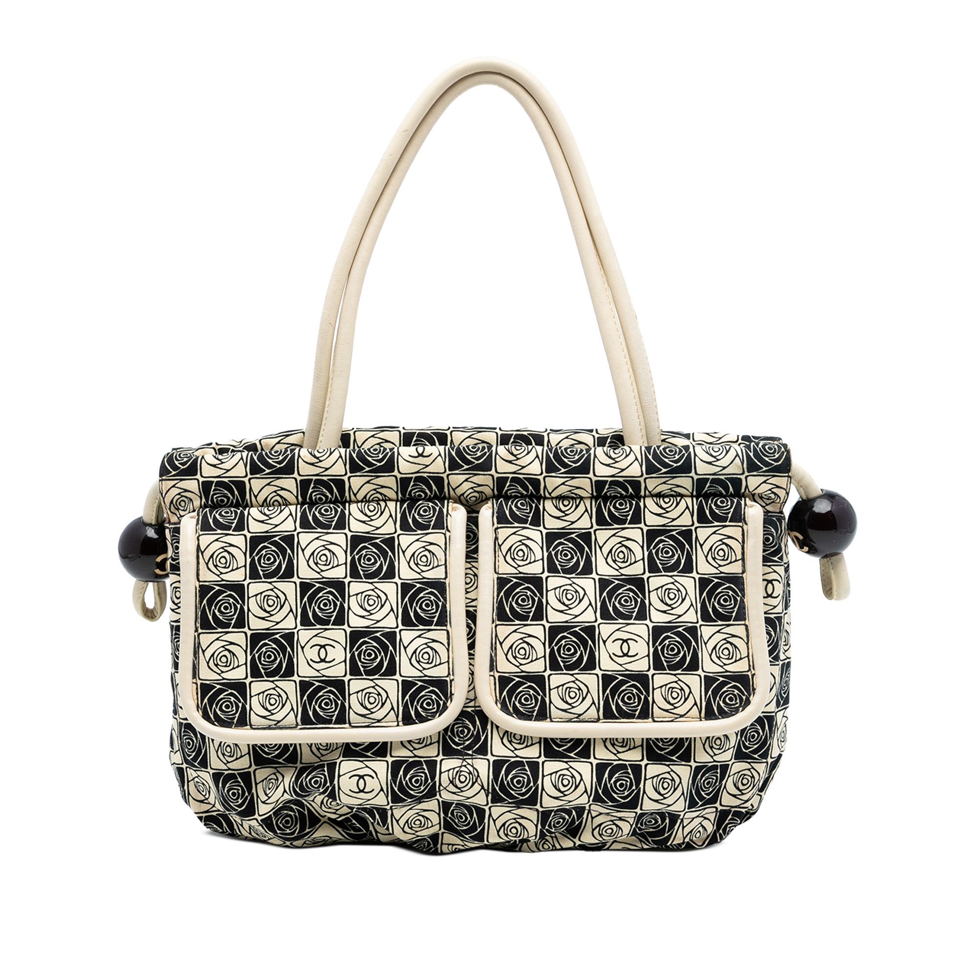 Chanel Chanel Camellia Canvas Coco Ball Tote Size ONE SIZE - 1 Thumbnail