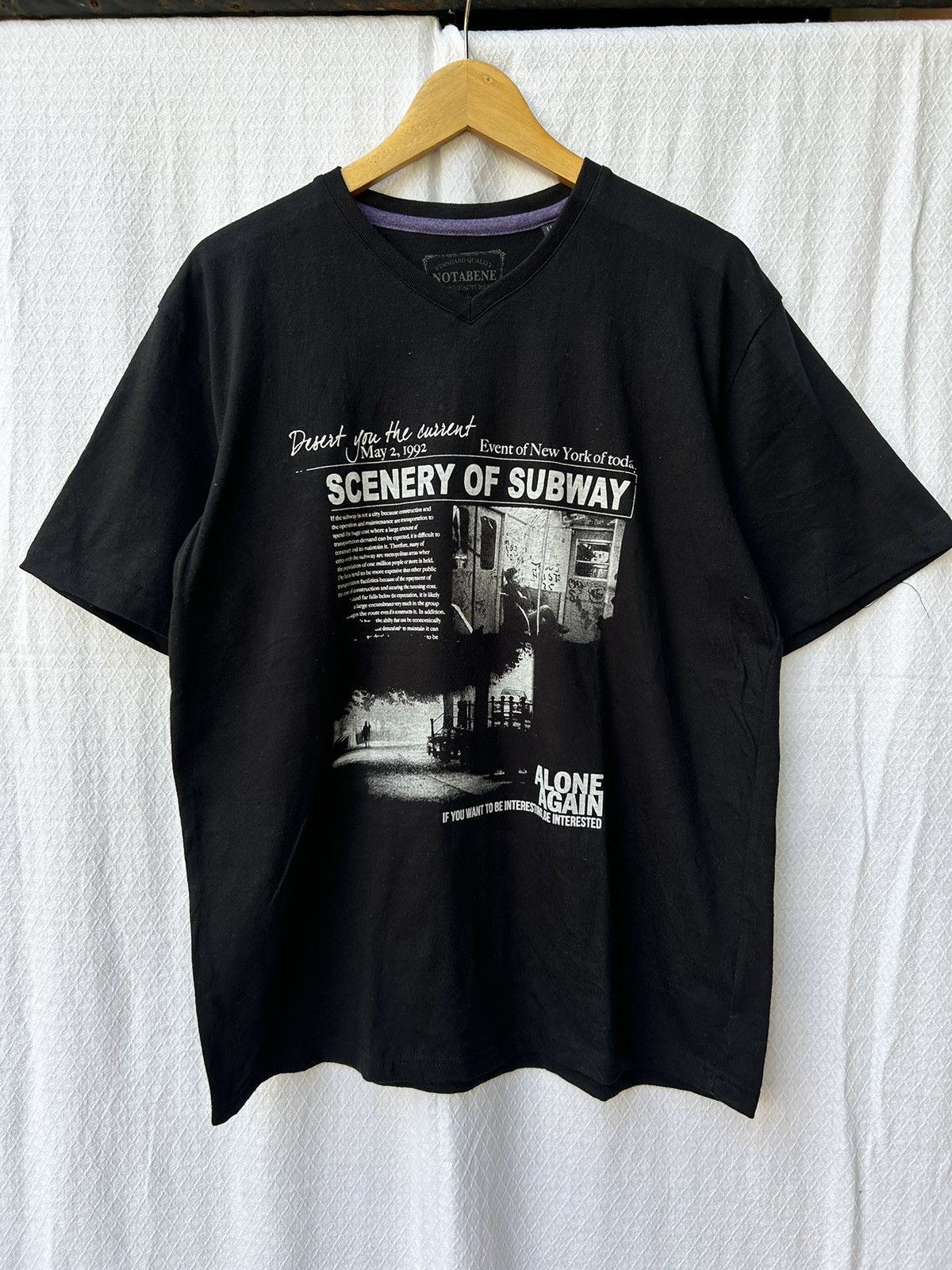 💸BINDINGOFFER💸Nota bene japanese poem tees