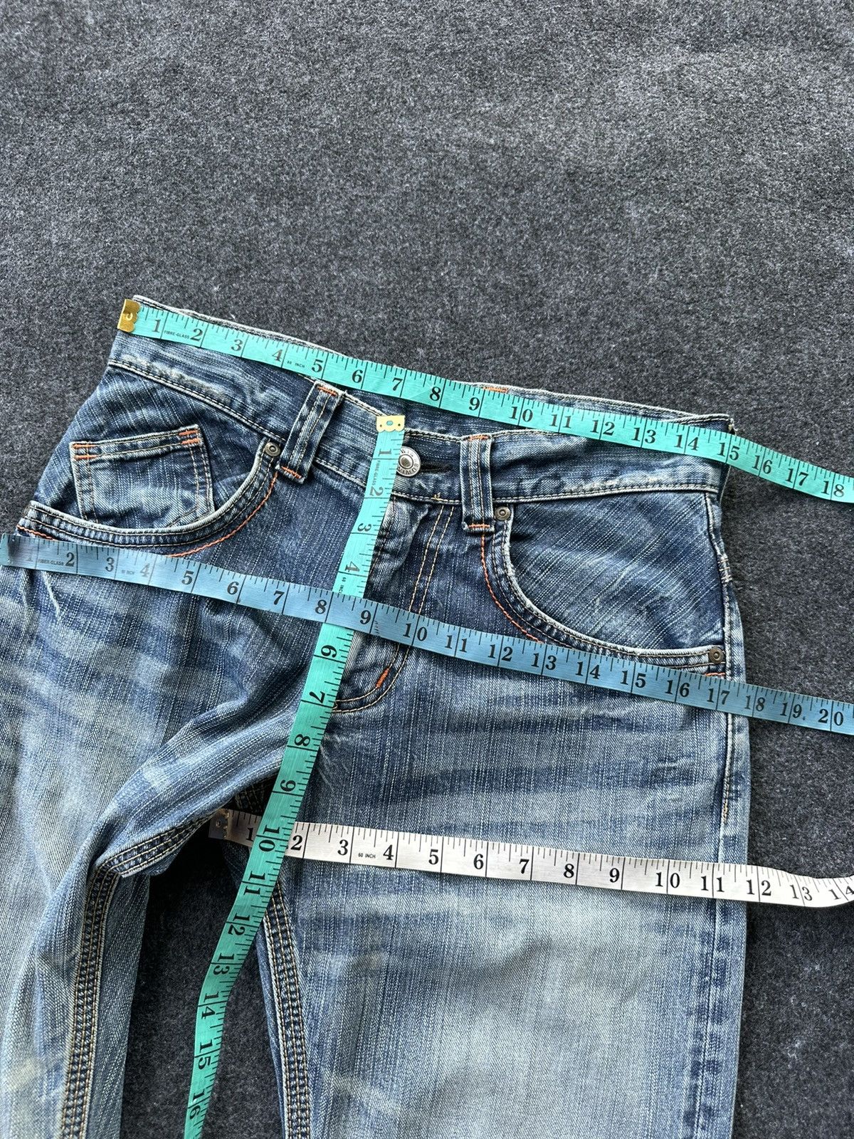 Edwin Edwin Exclusive Vintage Distressed Denim F97 Size US 28 / EU 44 - 5 Thumbnail