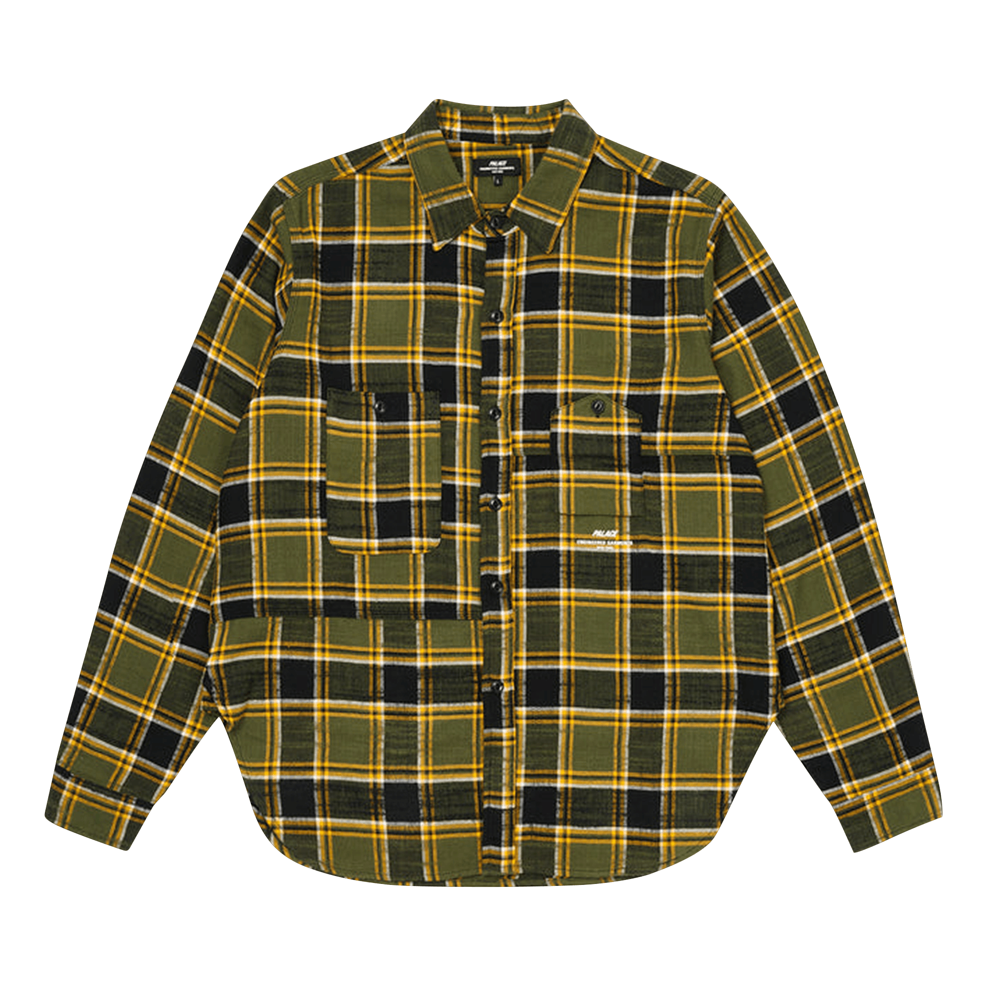 Palace Palace Skateboards Cargo Pocket Plaid Shirt Mojito