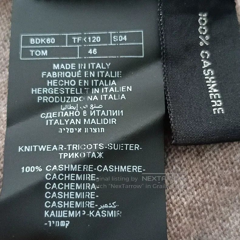 Tom Ford Tom Ford High-neck cashmere sweater Size US S / EU 44-46 / 1 - 8 Thumbnail