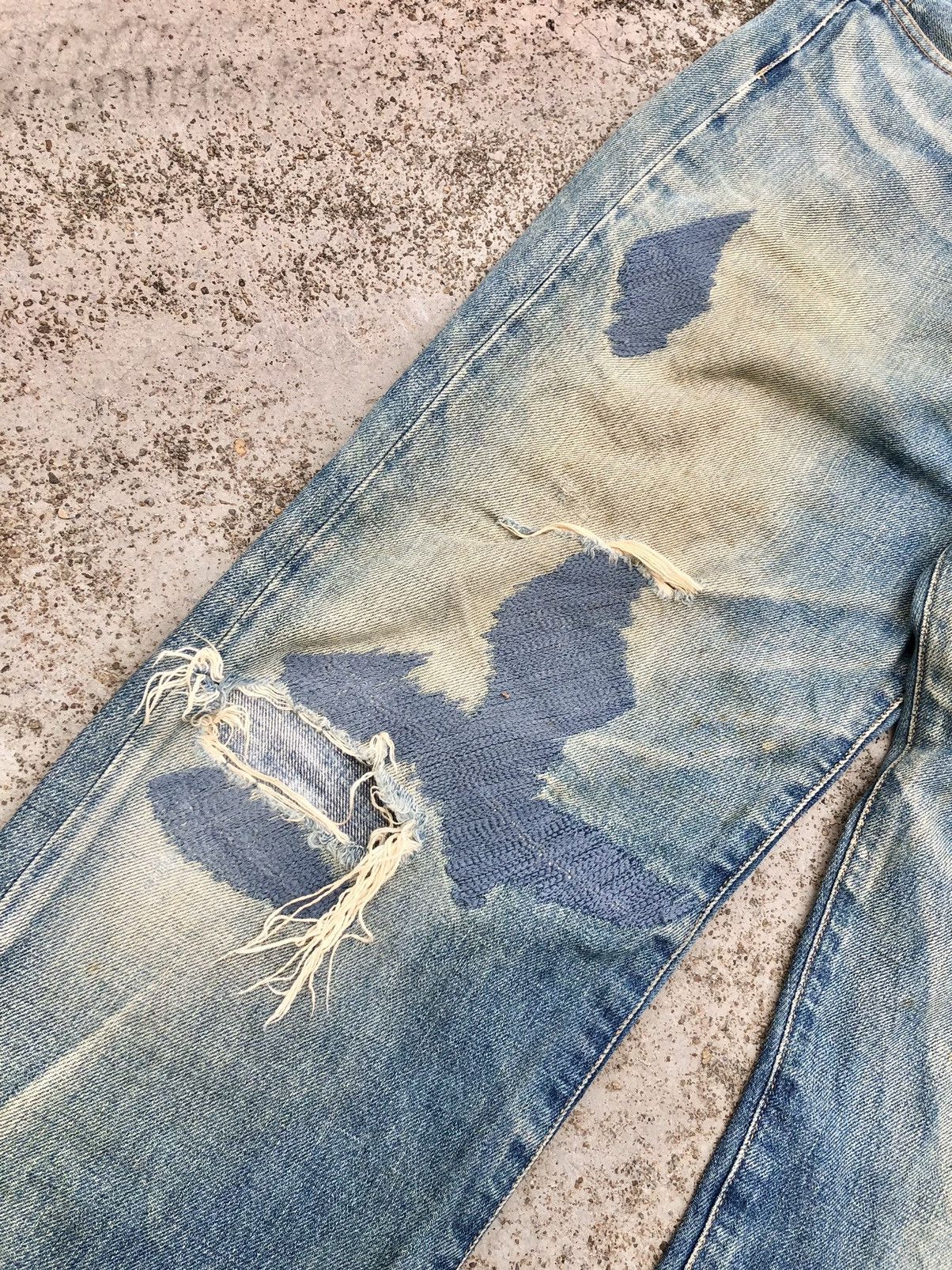 Sophnet. SOPHNET Distressed Denim Size US 33 - 2 Thumbnail