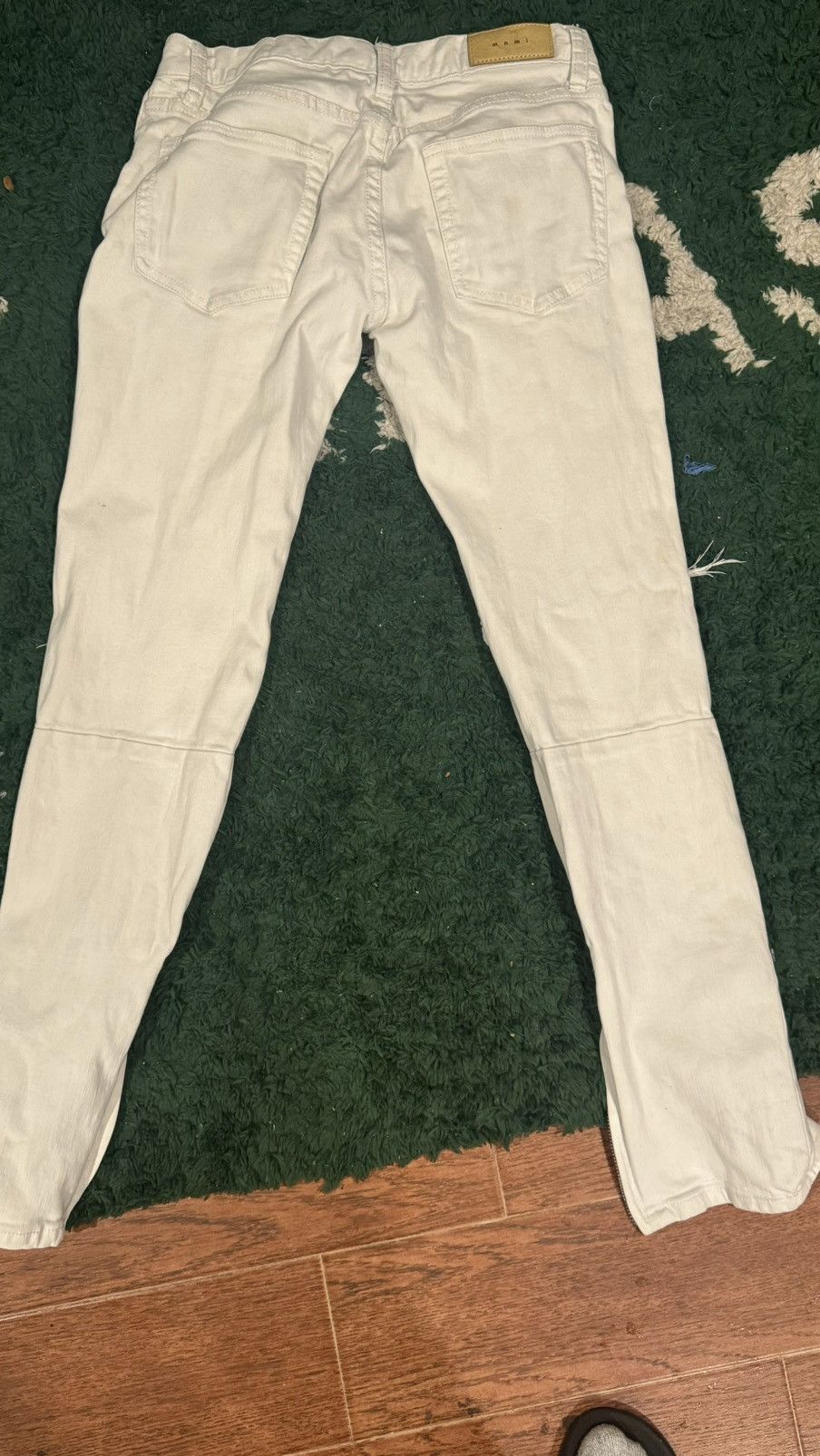 MNML MNML Ripped Jeans White Size US 30 / EU 46 - 5 Thumbnail