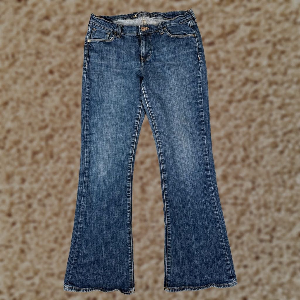 Old Navy Jeans Womens 8 Blue Bootcut The Sweetheart Denim Cotton Blend Low Rise 29x29, Women's (Size 30)