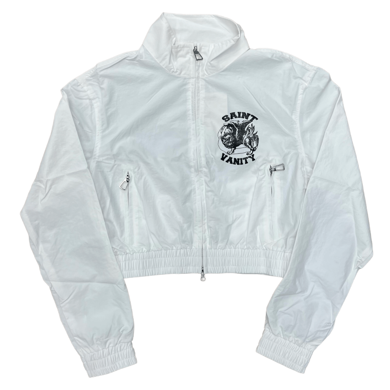 Saint Vanity Space Suit Cropped Jacket White (Women's) Size US L / EU 52-54 / 3 - 1 Preview