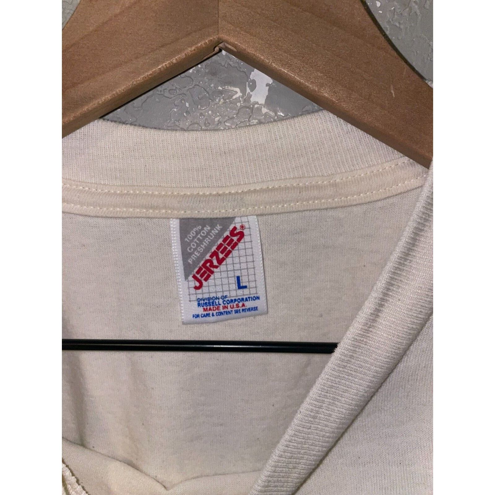 Jerzees 1995 NM New Mexico Native American Cave Drawing Art Shirt L Size US L / EU 52-54 / 3 - 7 Thumbnail