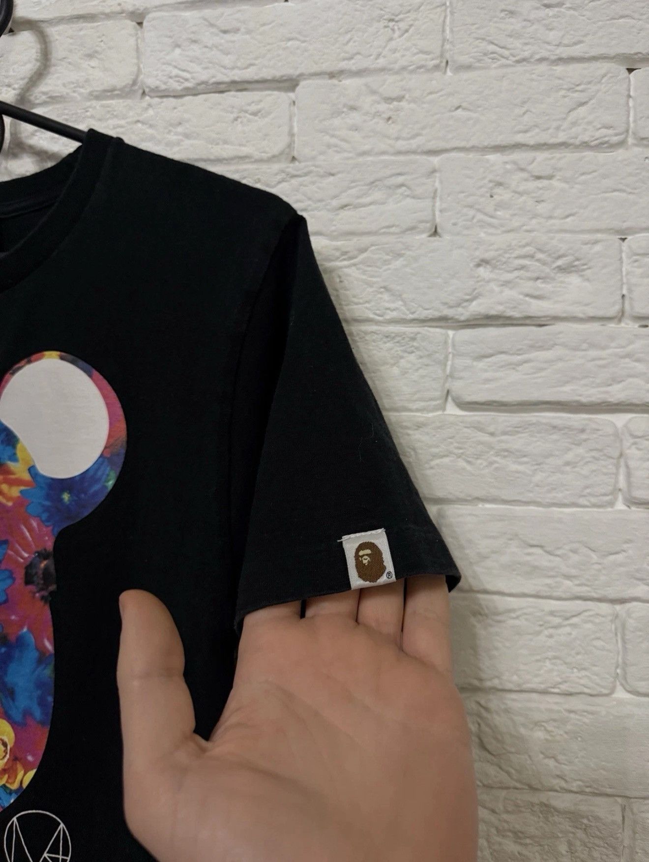 Bape Rare Bape Mika Ninagawa T-shirt Huge Ape Logo Be@rbrick Size US S / EU 44-46 / 1 - 8 Thumbnail