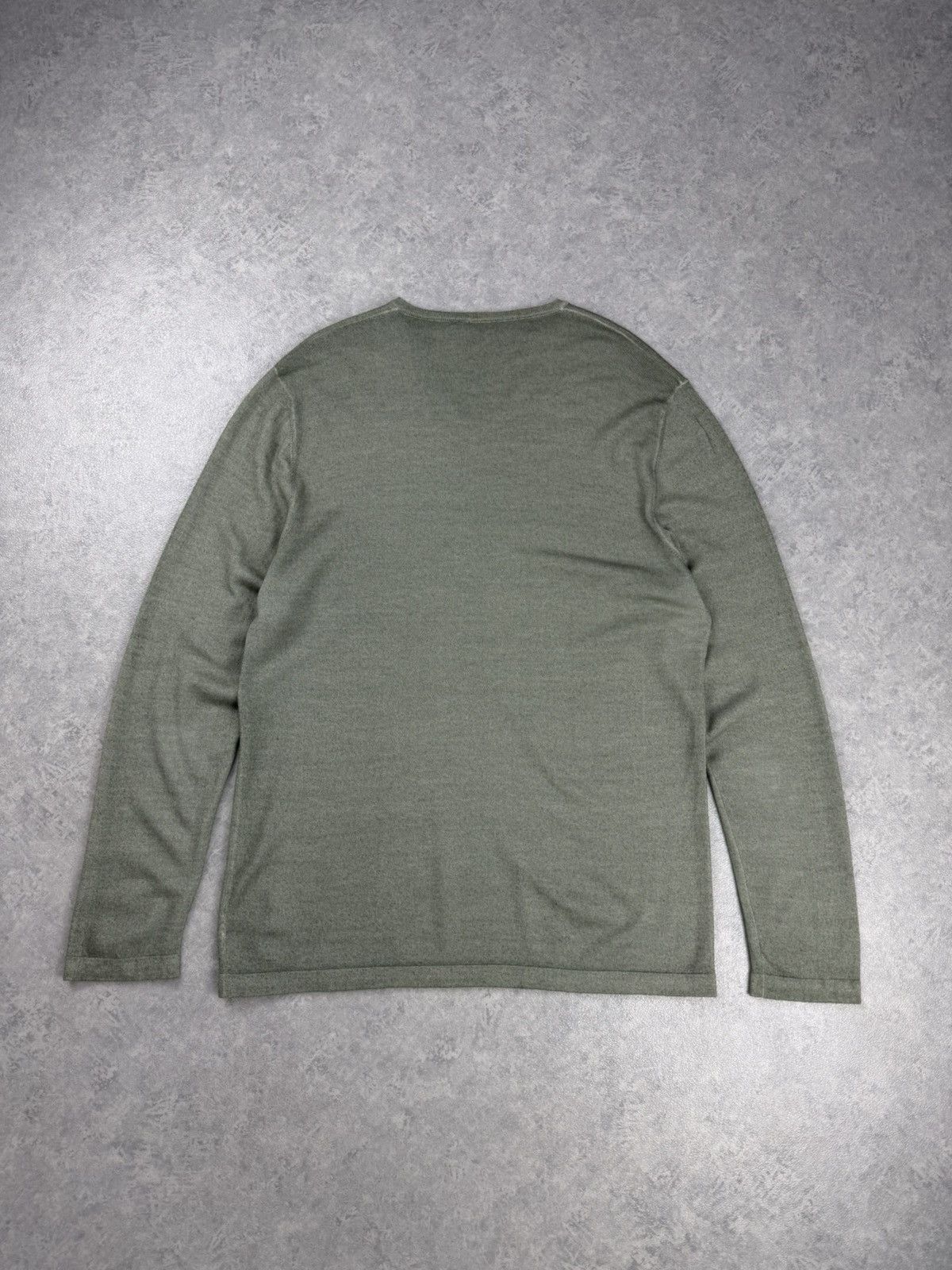 Zanieri Zanieri V-Neck Sweater XL 54 Wool Cashmere Blend Men’s Green Size US L / EU 52-54 / 3 - 9 Thumbnail