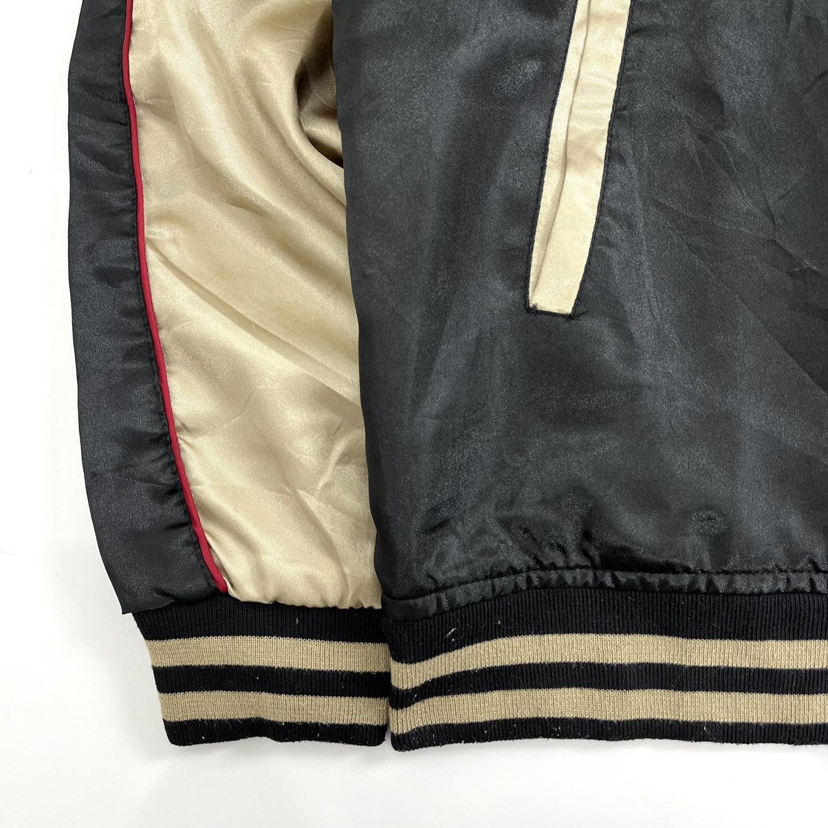 Japanese Brand × Vintage Vtg Traditional Style Fujin Raijin Sukajan Souvenir Jacket Size US M / EU 48-50 / 2 - 8 Thumbnail