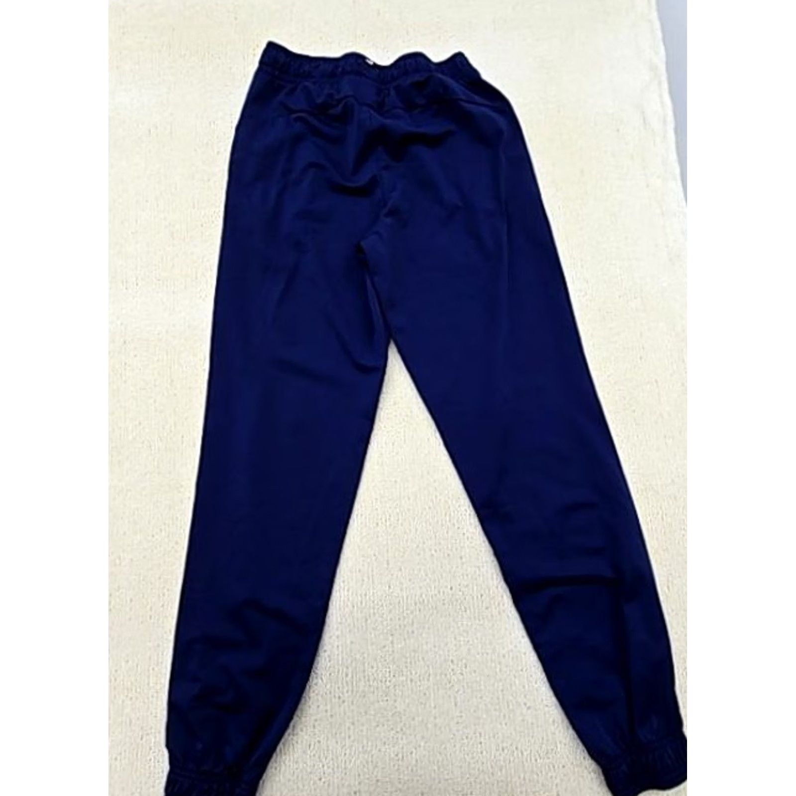 Puma Puma Men’s Navy Blue Track Jogger Sweatpants L Drawstring Relaxed Size US 33 - 2 Thumbnail