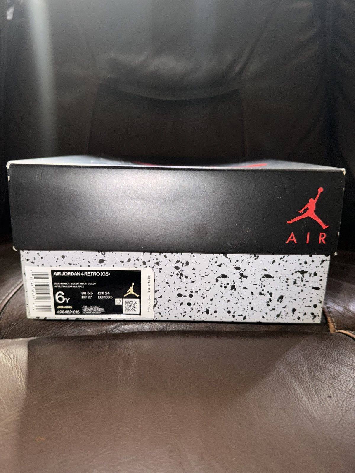 Jordan Brand Air Jordan 4 Retro GS ‘Red Thunder’ Size US 6 / EU 39 - 1 Thumbnail