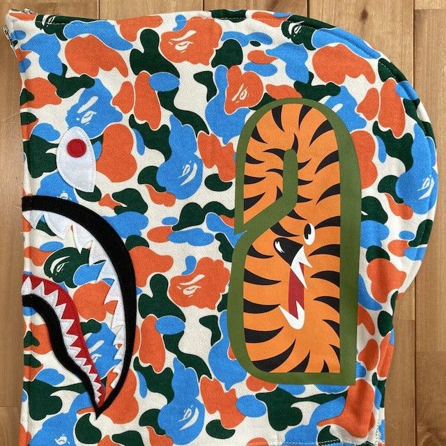 Bape 2024 🔥JAKARTA Store Camo🔥 BAPE shark full zip hoodie APE Size US XXL / EU 58 / 5 - 6 Thumbnail