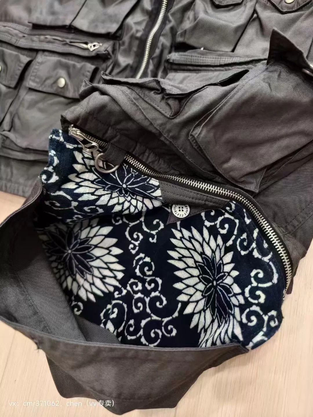 Visvim visvim 20 ICT Fisherman Vest Black 3 Nylon/Cotton Riri Zip Kofu Size US L / EU 52-54 / 3 - 7 Thumbnail