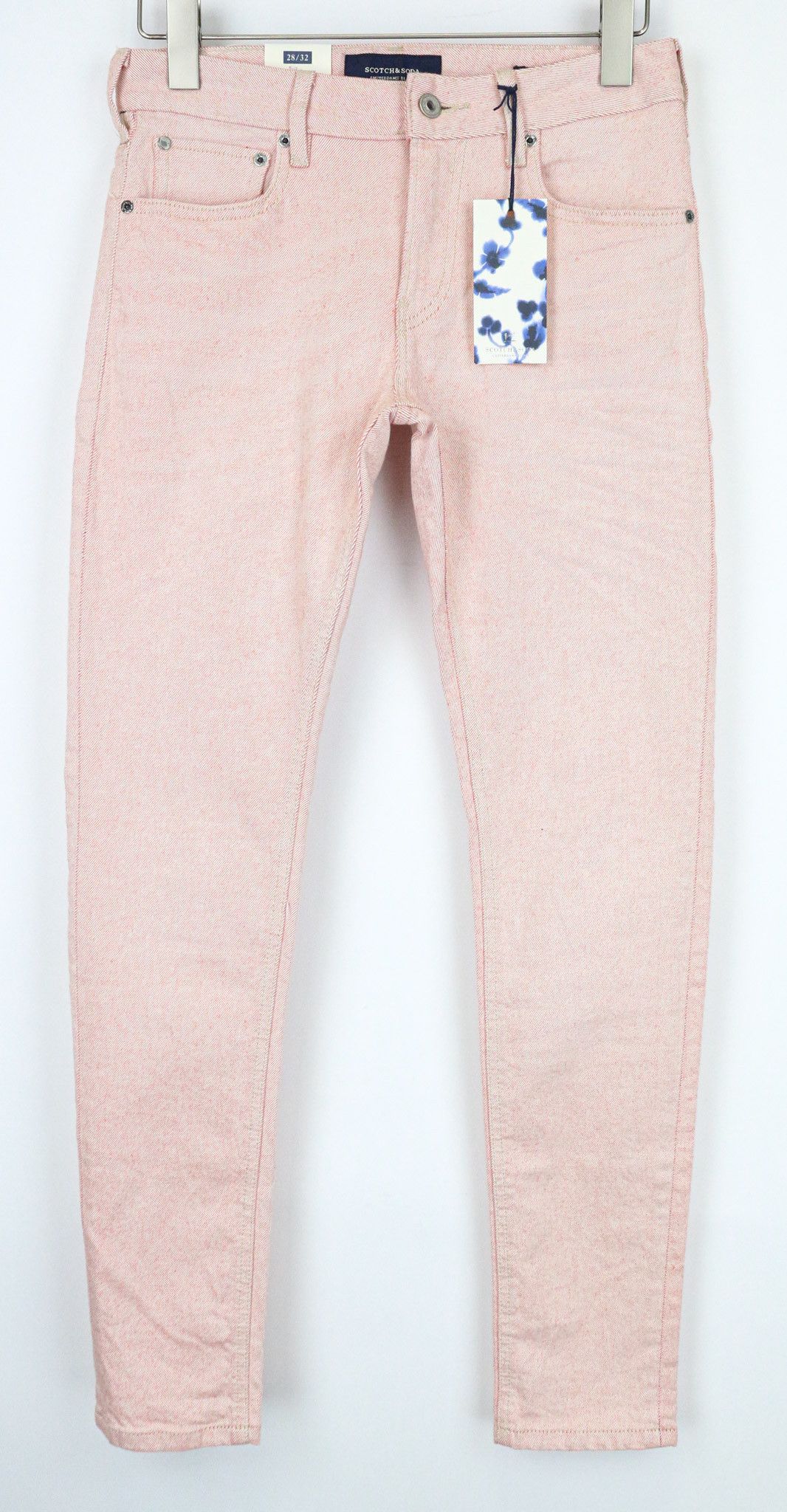 Scotch & Soda SKIM W28/L32 Pink Skinny Stretch Jeans 75194 Size US 28 / EU 44 - 1 Thumbnail